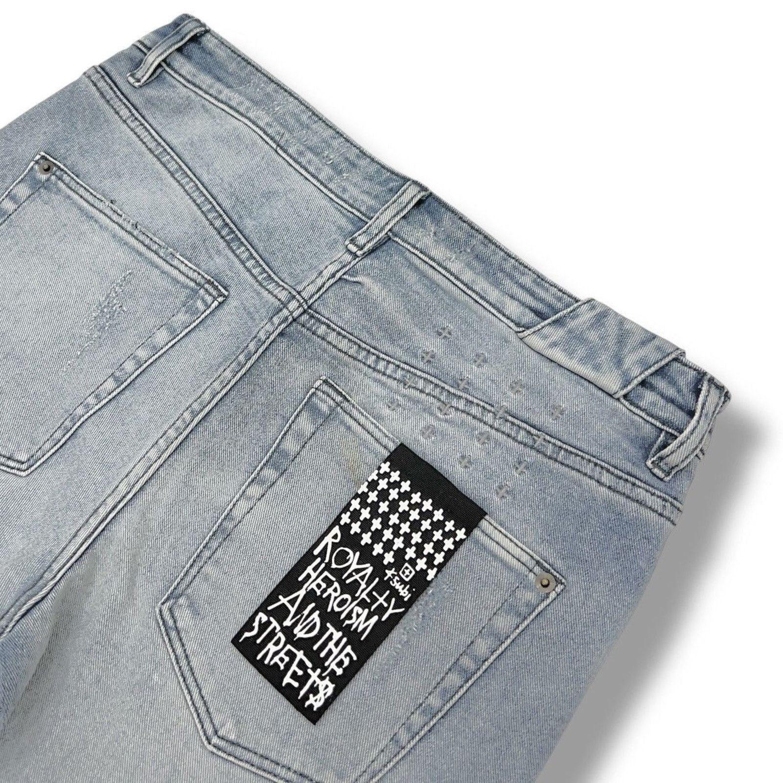 Ksubi KSUBI - Chitch Philly Blue Silver BG Size US 32 / EU 48 - 3 Thumbnail