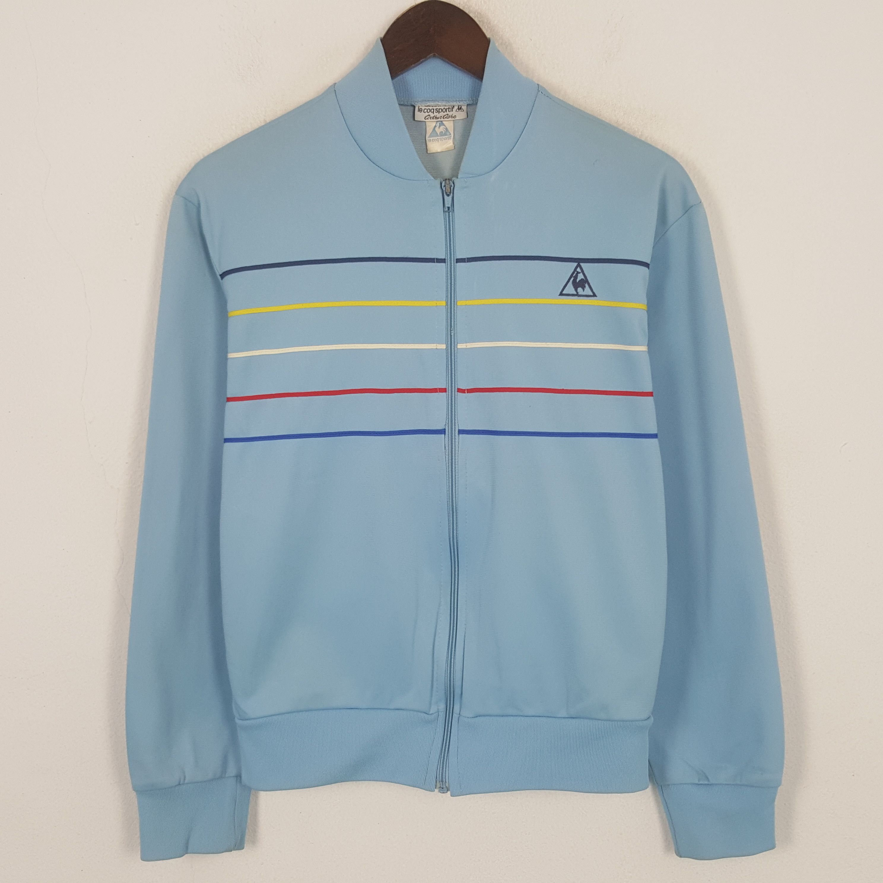 Le Coq Sportif 80’s Le Coq Sportif Arthur Ashe Oldshool Tennis Jacket Size US M / EU 48-50 / 2 - 1 Thumbnail
