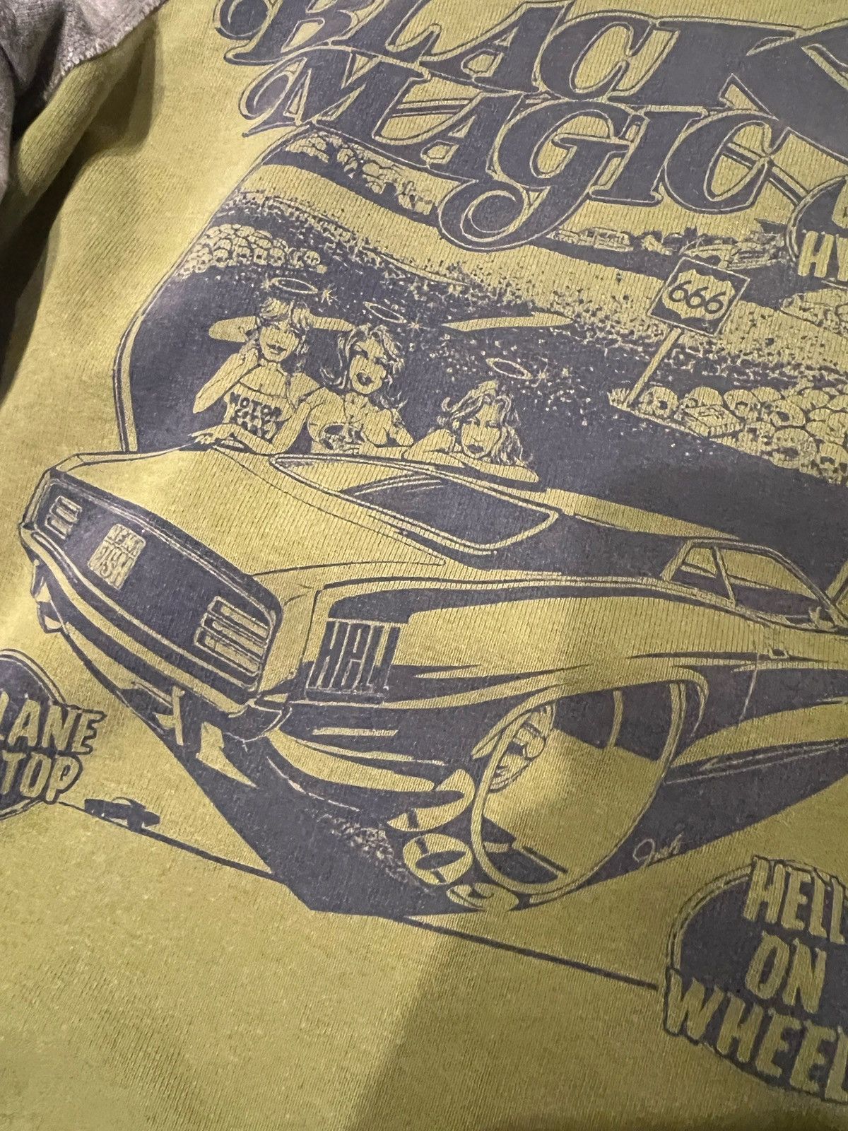 Hysteric Glamour HYSTERIC GLAMOUR “BLACK MAGIC” RAGLAN SWEATER Size US S / EU 44-46 / 1 - 3 Thumbnail
