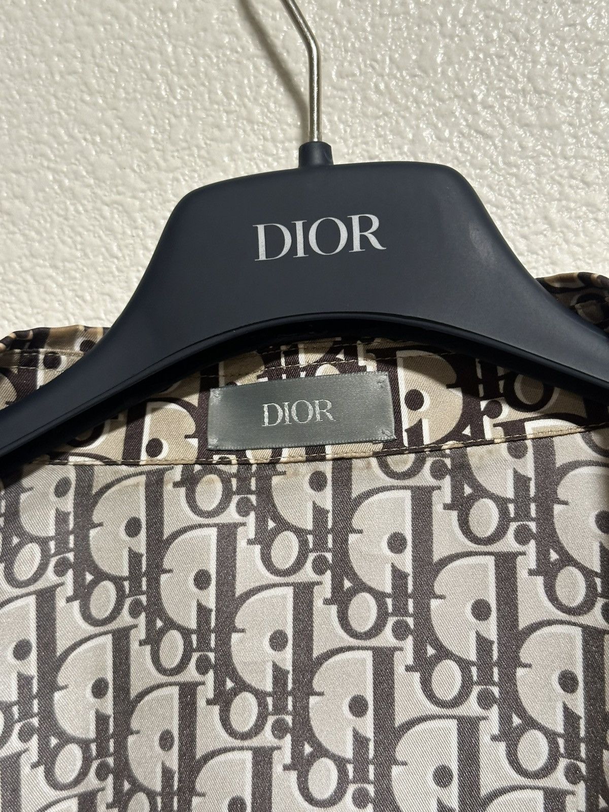 Dior Dior Oblique 100% Silk shirt Size US L / EU 52-54 / 3 - 4 Thumbnail