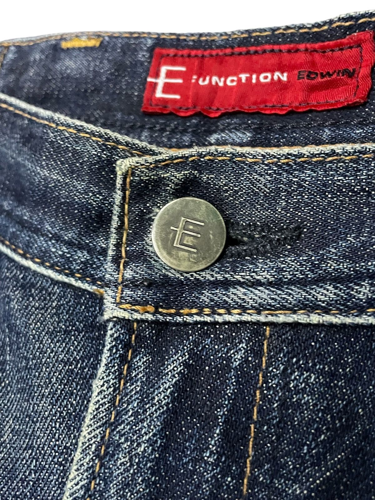 Edwin × Hysteric Glamour Vintage Edwin E Function Spiral Cut Loose Jeans Size US 30 / EU 46 - 9 Thumbnail