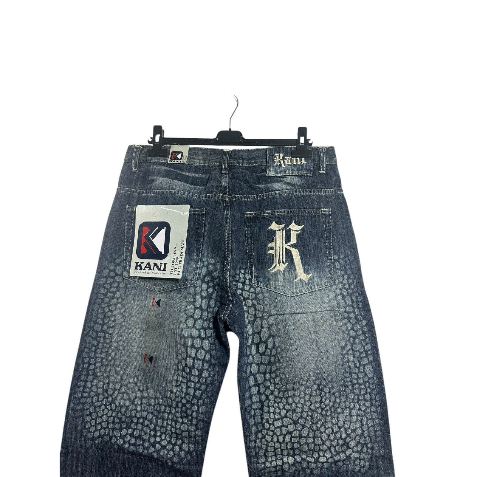 Karl Kani Vintage Karl Kani Jeans 36x34 Denim Hip Hop Baggy Y2K 90’s 2 Size US 36 / EU 52 - 4 Thumbnail
