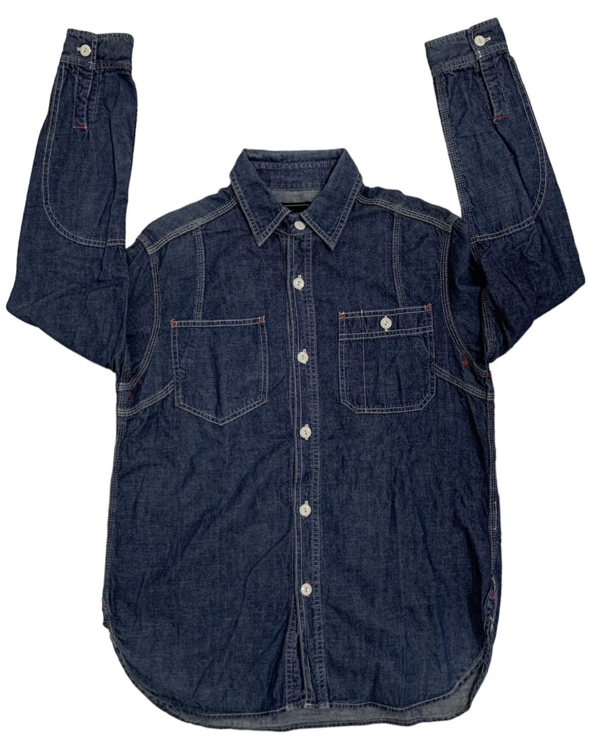 The Flat Head Acoustic japan beautiful silhouette selvedge Size US M / EU 48-50 / 2 - 2 Thumbnail