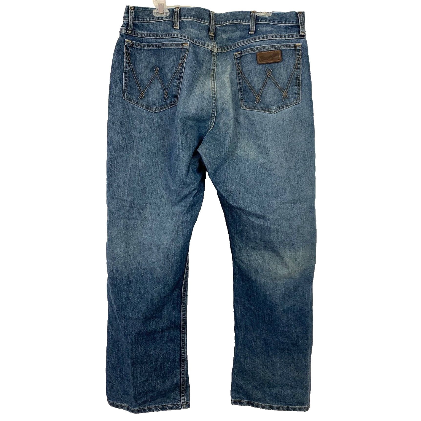 Wrangler Wrangler 20X Cool Vantage 01 Competition Blue Jeans Mens 38x30 Regular 38 Jeans Blue 70/30 Straight 01MCVSB Mens Size US 38 / EU 54 - 4 Thumbnail