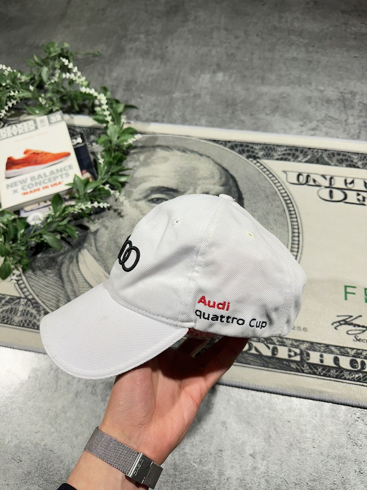 Audi × Vintage Audi Quattro Cup Vintage baseball cap Size ONE SIZE - 3 Thumbnail