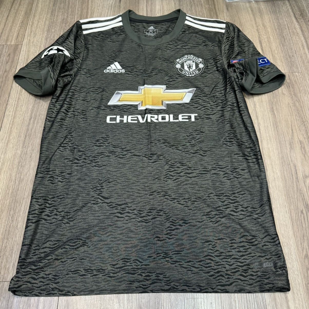 Adidas Manchester united 20/21 C/L away shirt #11 greenwood Size US M / EU 48-50 / 2 - 1 Thumbnail