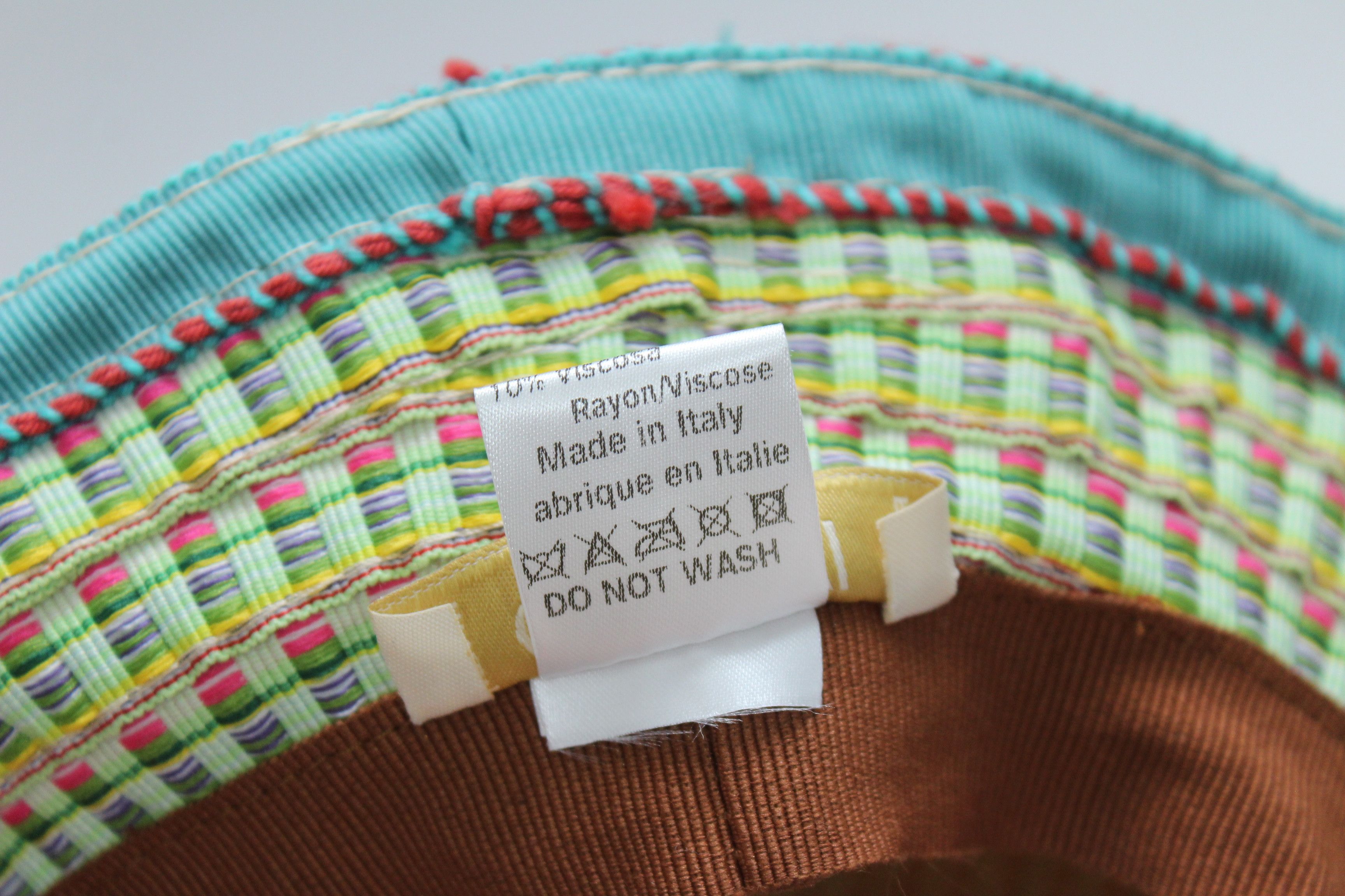 Vintage Grevi Bucket Hat Made In Italy Size ONE SIZE - 14 Thumbnail