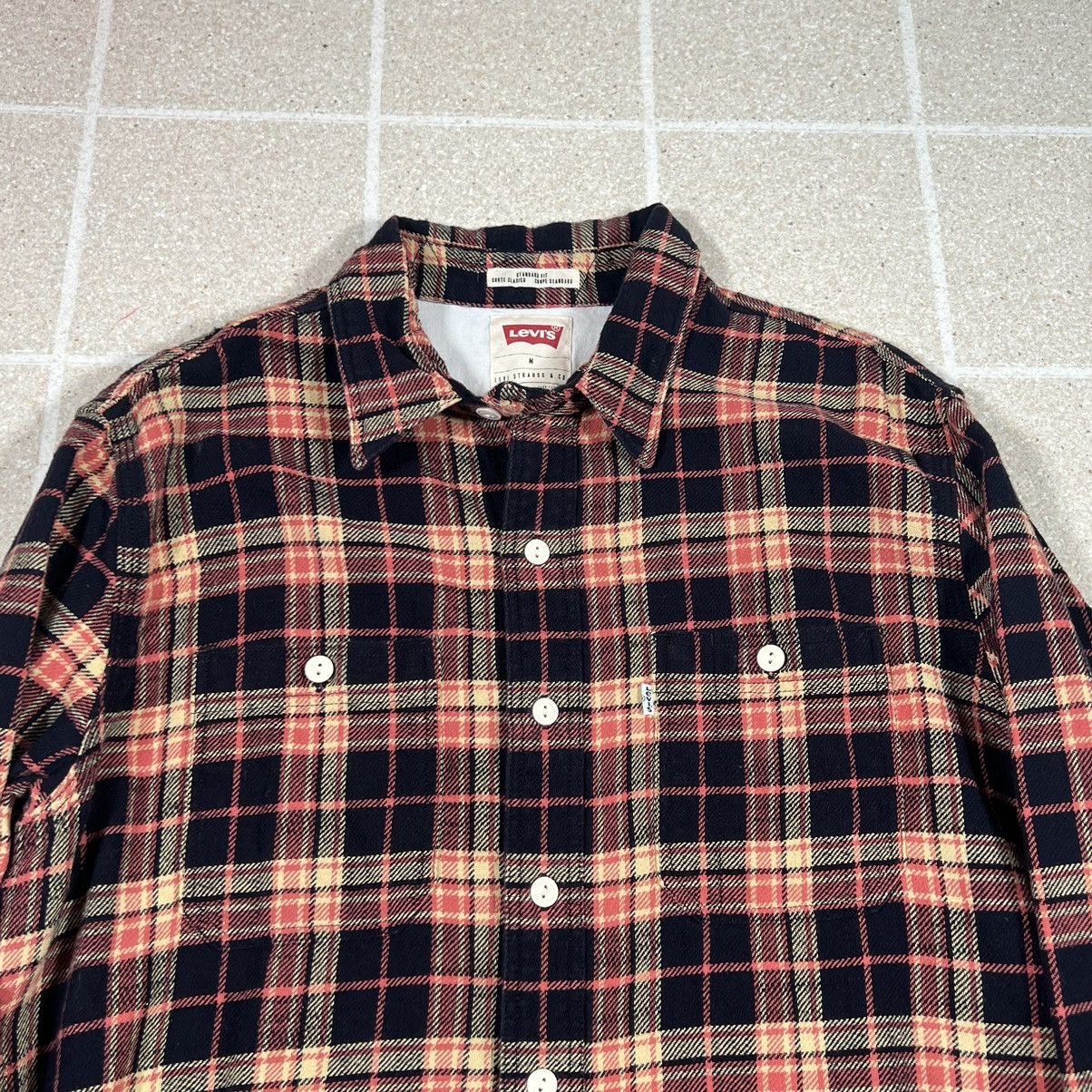 Levi's × Levi's Made & Crafted × Levi's Vintage Clothing Levis Western Lumberjack Flannel Shirt Long Sleeve Plaid Size US M / EU 48-50 / 2 - 2 Thumbnail