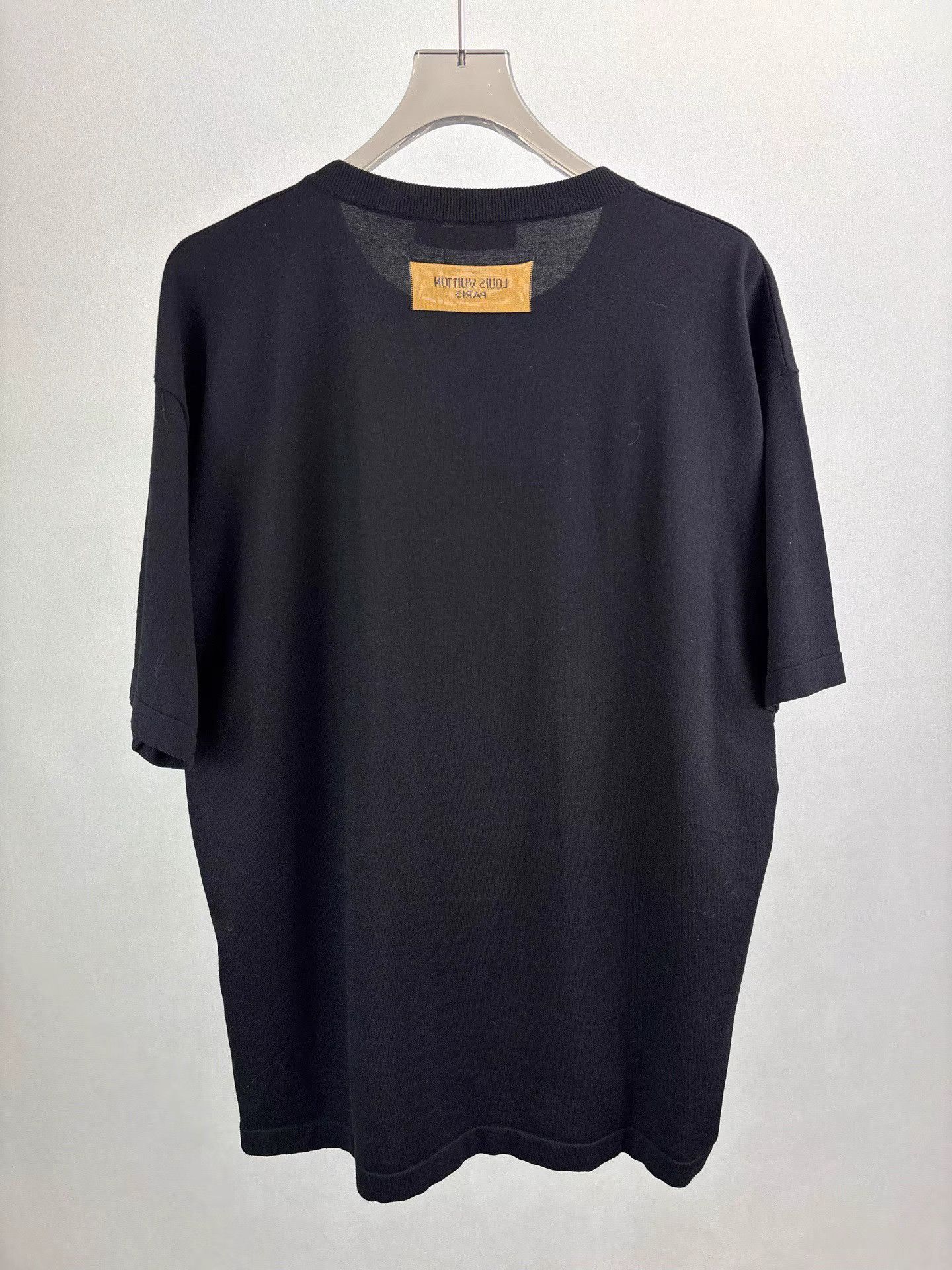 Louis Vuitton LOUIS VUITTON Chest Letter Knit Short Sleeve K1 Size US XL / EU 56 / 4 - 2 Thumbnail
