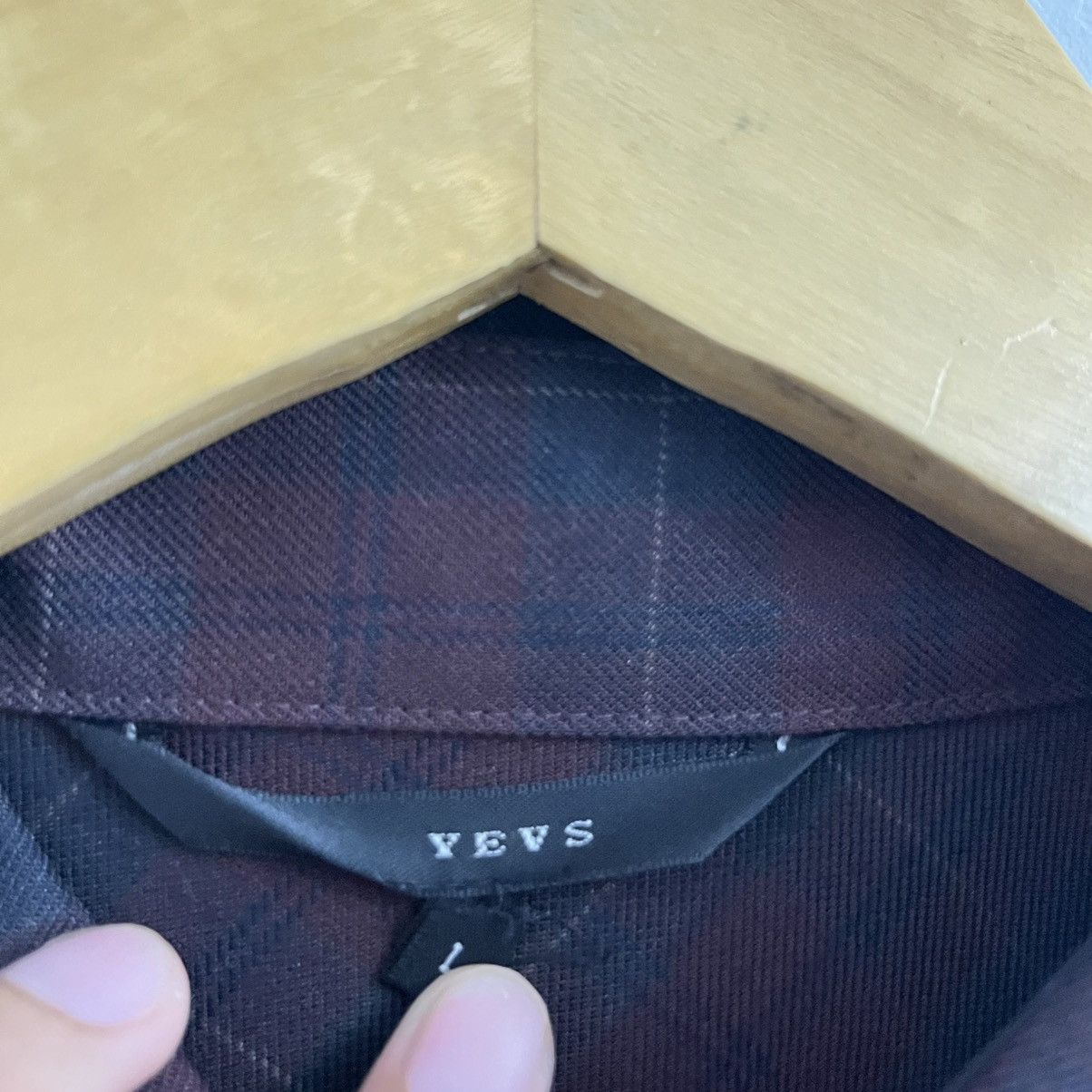 Japanese Brand Yevs Plaid Longsleeve Shirt Size US M / EU 48-50 / 2 - 3 Thumbnail
