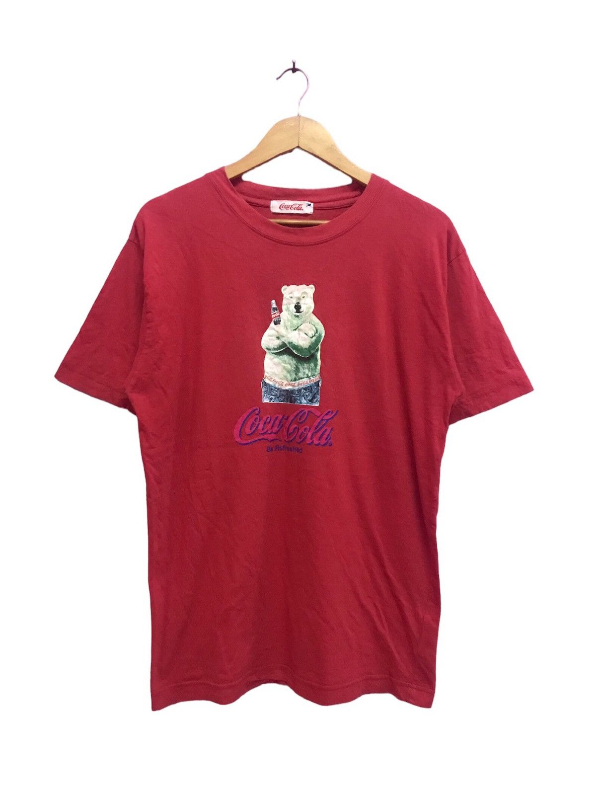 Coca Cola × Vintage Coca - Cola Bear T-Shirts Size L Size US L / EU 52-54 / 3 - 1 Thumbnail