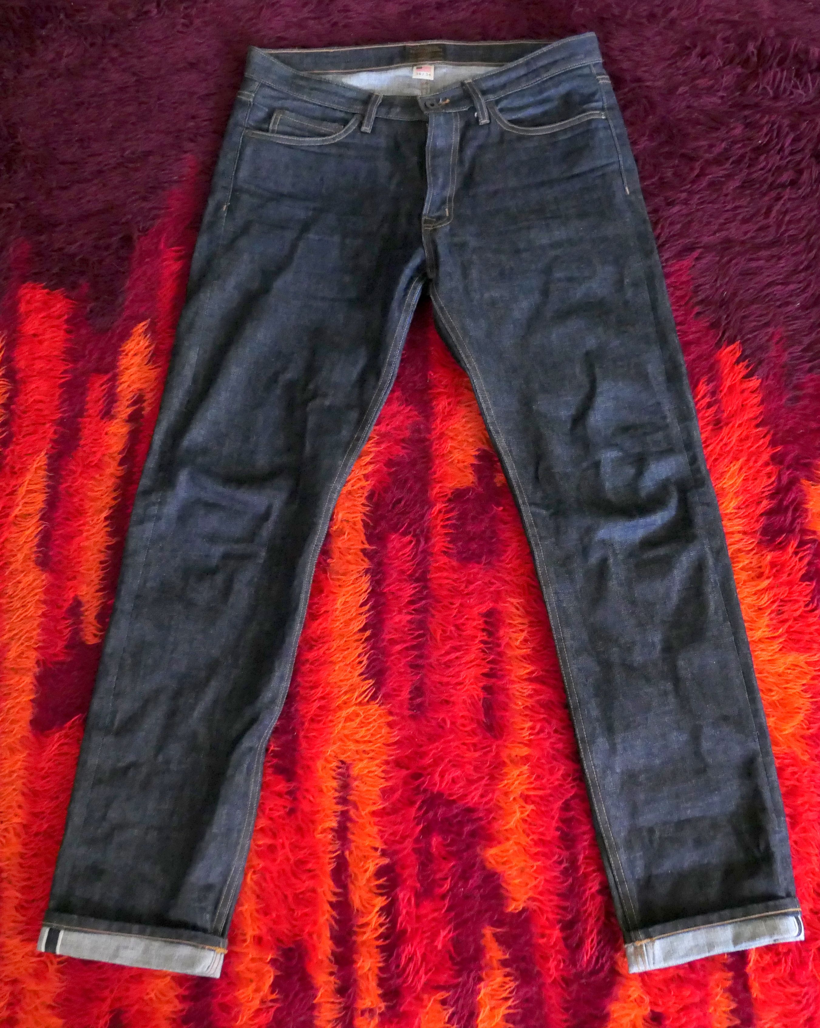 FILSON Rail Splitter Japanese Selvedge Indigo Jeans 34 x 34 - www 