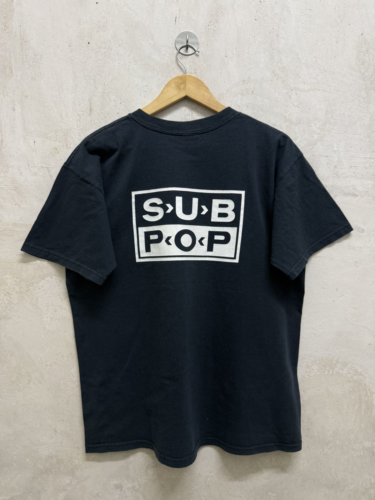 Vintage 2000s No Comment Sub Pop Grunge Tshirt Size US L / EU 52-54 / 3 - 3 Thumbnail