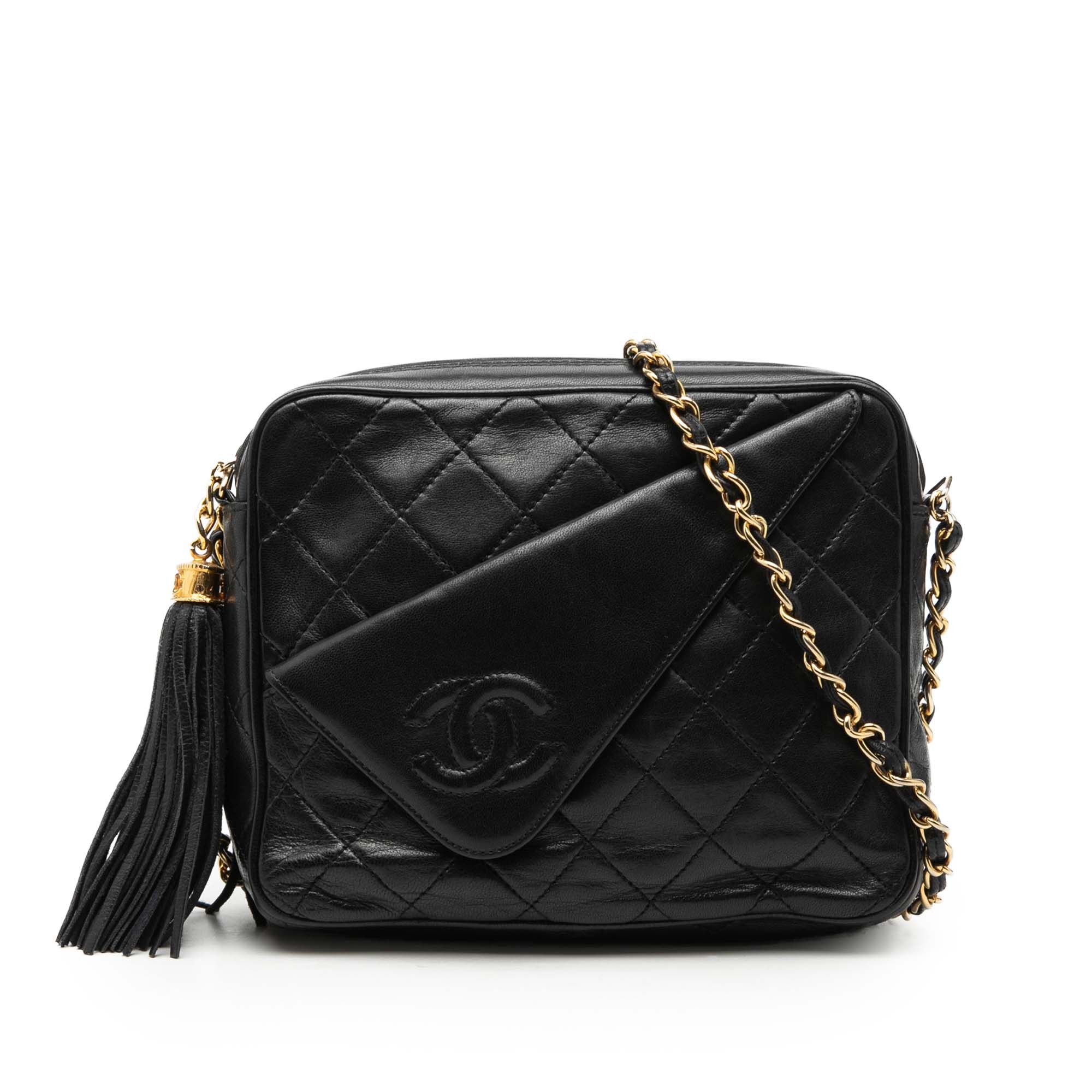 Chanel Mini CC Quilted Lambskin Tassel Camera Bag Size ONE SIZE - 1 Thumbnail