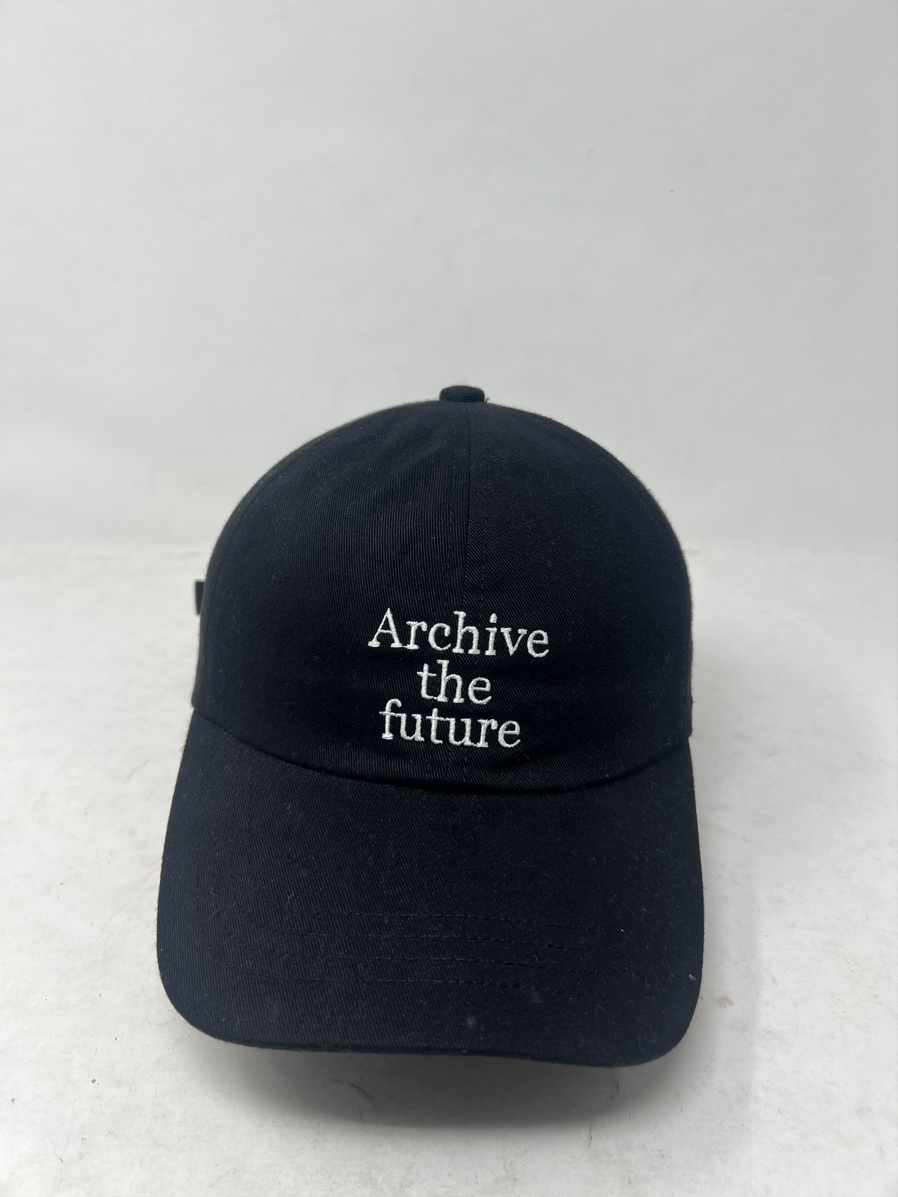 If Six Was Nine GU x Archive The Future Black Cap Size ONE SIZE - 5 Thumbnail