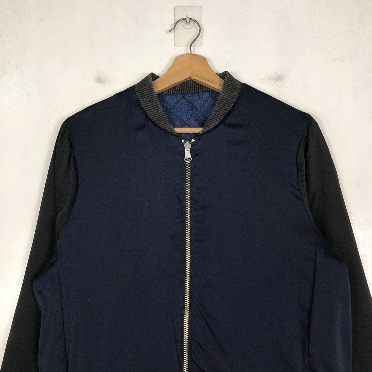 Japanese Brand 🔥VINTAGE DENIM BOMBER JACKET THE DAYZ TOKYO ISSEY MIYAKE Size US M / EU 48-50 / 2 - 20 Thumbnail
