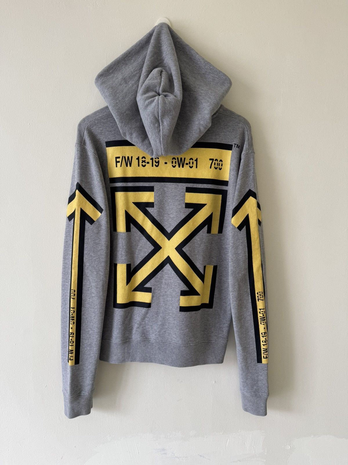 Off-White OFF WHITE ARROW HOODIE Size US S / EU 44-46 / 1 - 1 Thumbnail