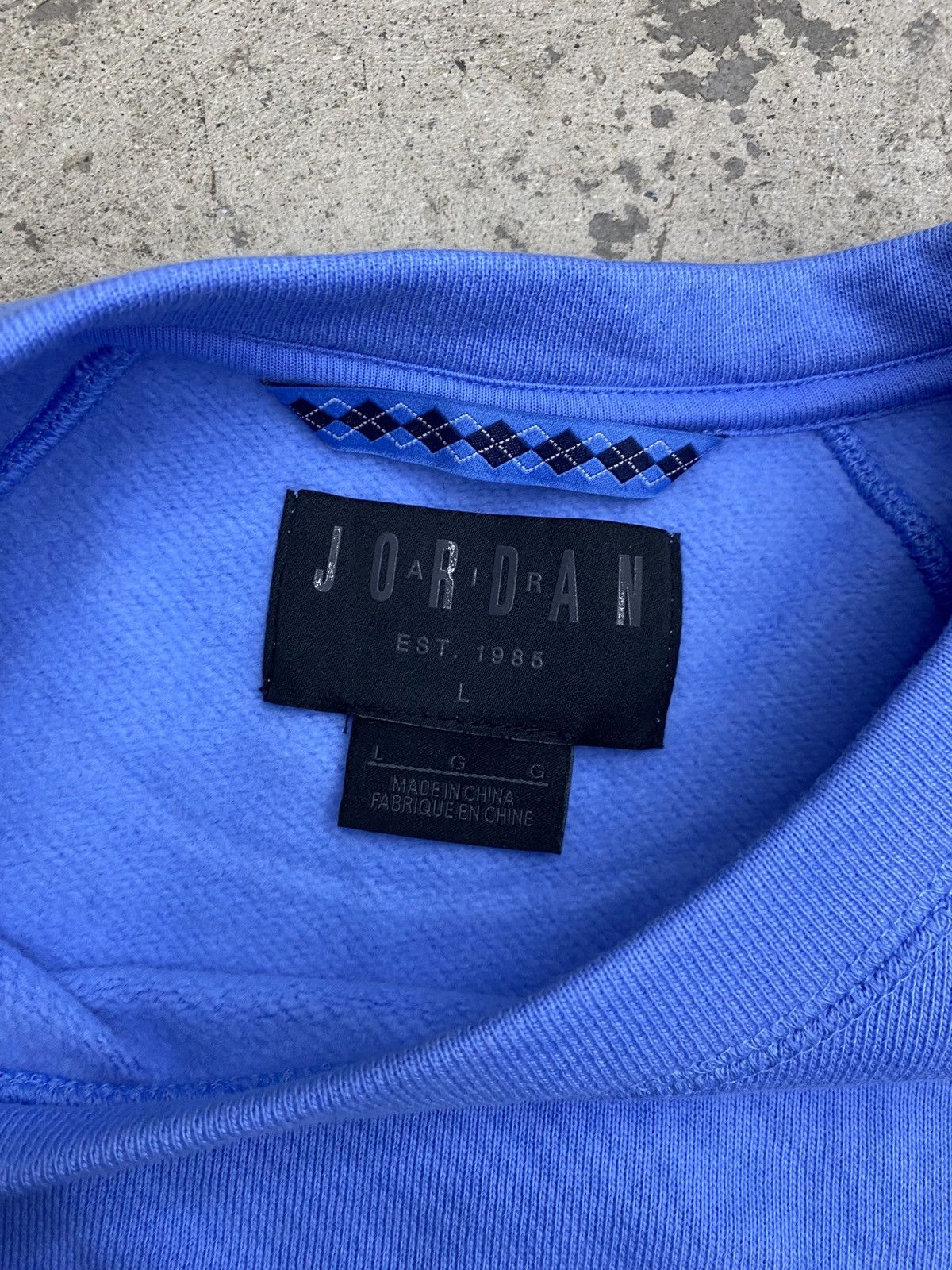 Jordan Brand Jordan UNC Crewneck Rare Size US L / EU 52-54 / 3 - 6 Thumbnail
