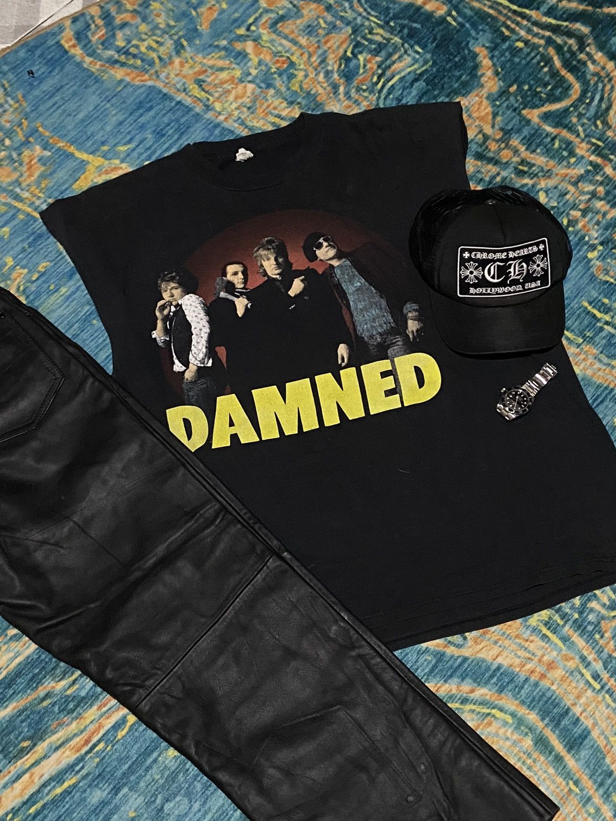 Band Tees × Vintage 2007 Damned sleeveless nice fade T-Shirt size xxl Size US XXL / EU 58 / 5 - 7 Thumbnail