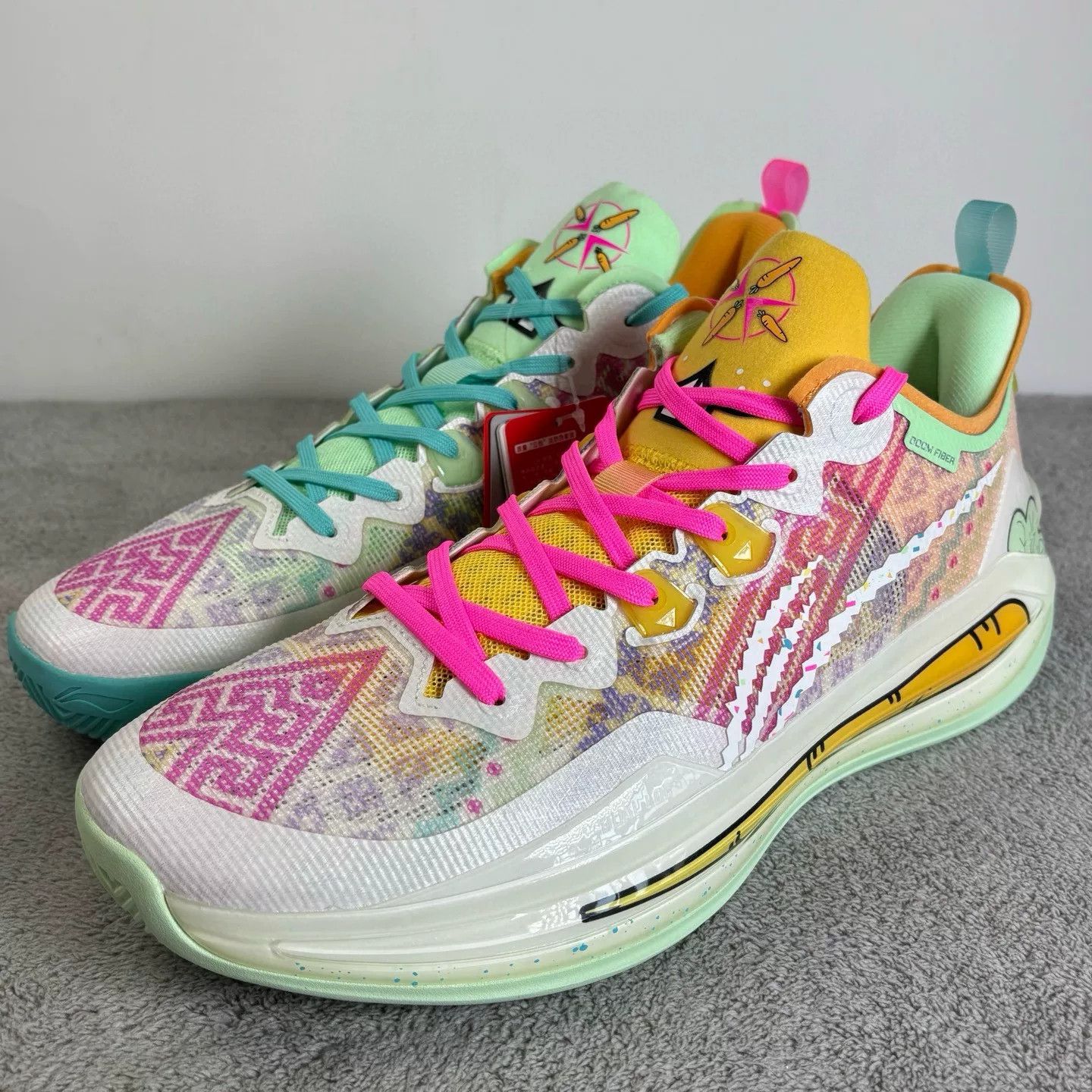 Li-Ning Li-Ning Limited Multi Lowtop Sneakers 46 Men Size US 12 / EU 45 - 1 Thumbnail