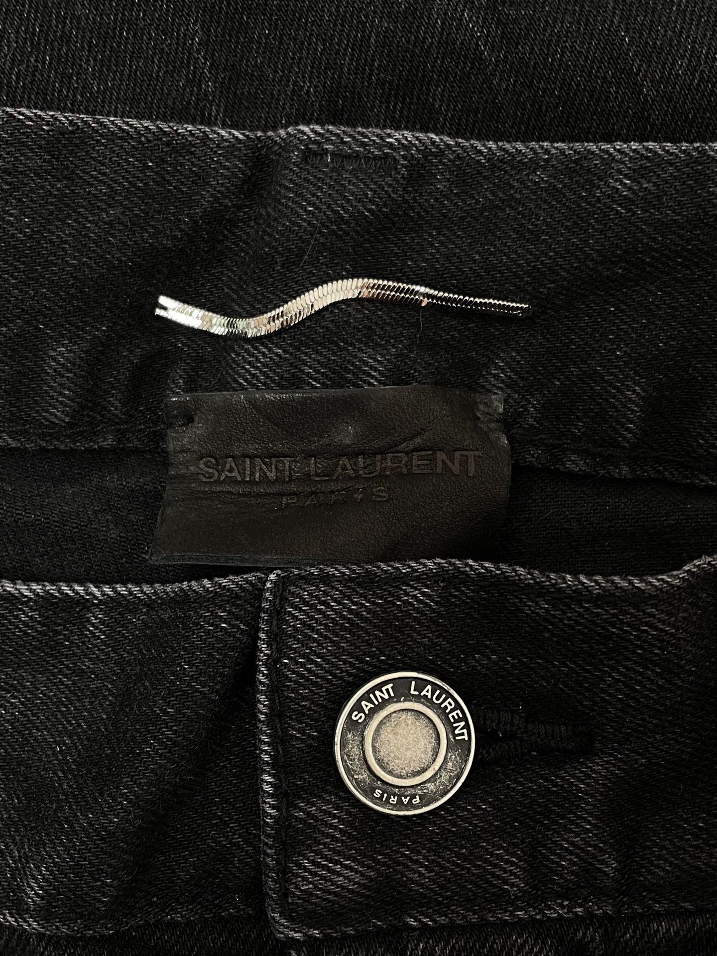 Saint Laurent Paris SLP Straight-Leg Jeans New w/ Tags Size 31 Size US 31 - 3 Thumbnail