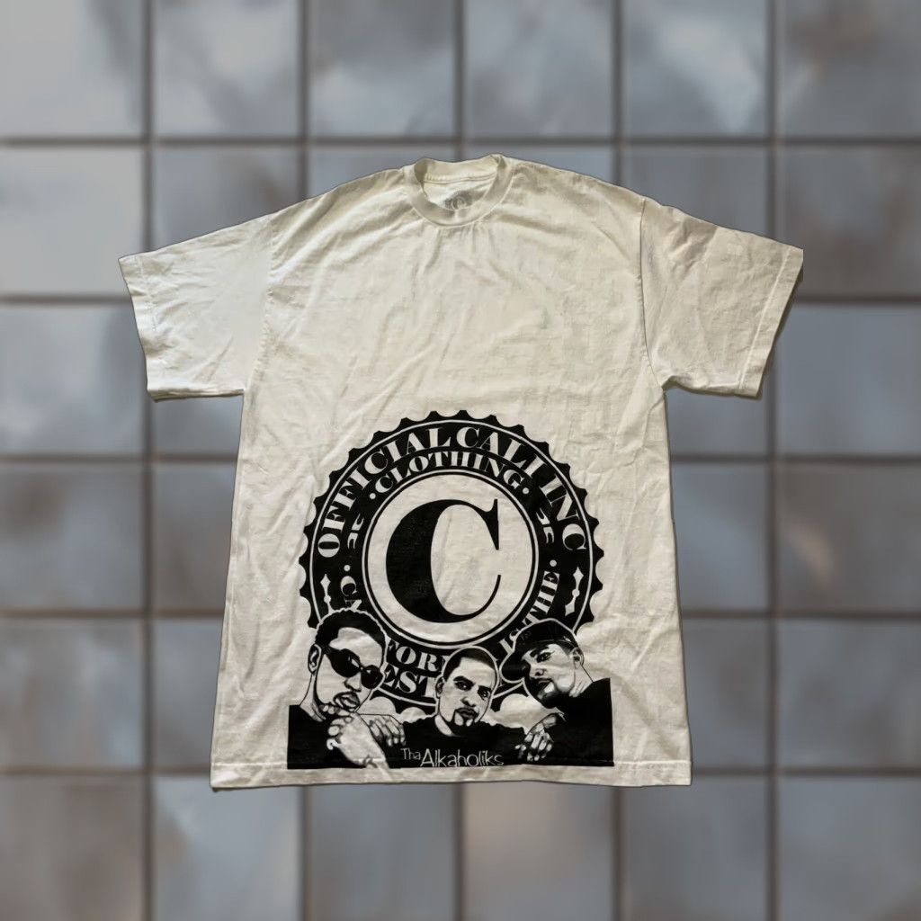 Vintage VINTAGE Official Cali Inc Tha Alkaholiks Tha Liks Los Angeles Hip Hop Rap White T-Shirt XL Men White Hip Hop Tee Size US XL / EU 56 / 4 - 1 Thumbnail