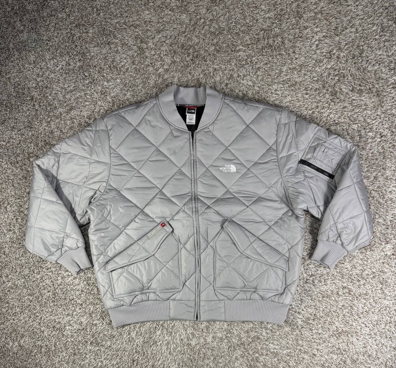 The North Face The North Face Never Stop Exploring Gray Quilted Jacket Size US XXL / EU 58 / 5 - 1 Thumbnail