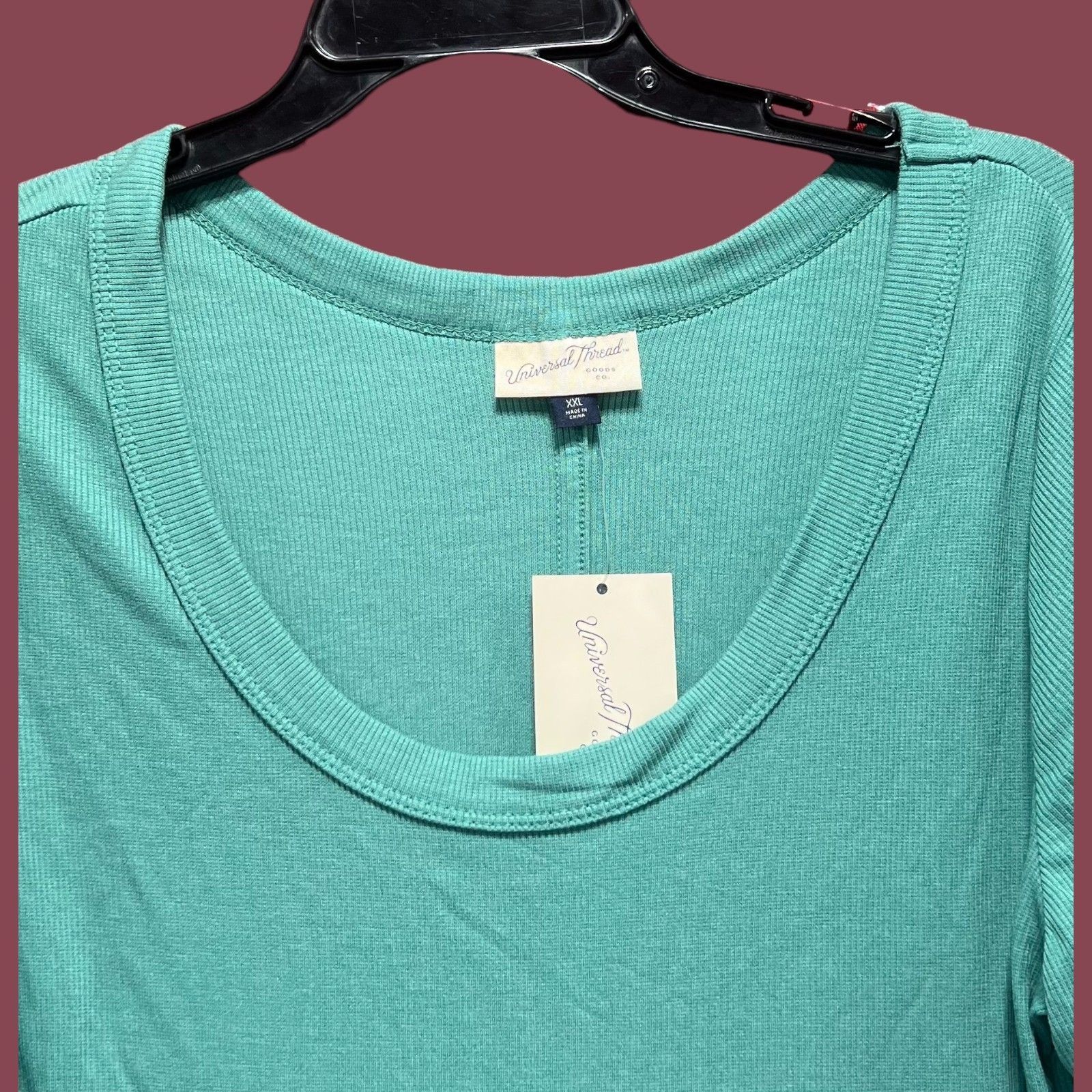 Other Universal Thread - Women's Long Sleeve T-Shirt - Green - XXL Size XXL / US 16-18 / IT 52-54 - 10 Thumbnail