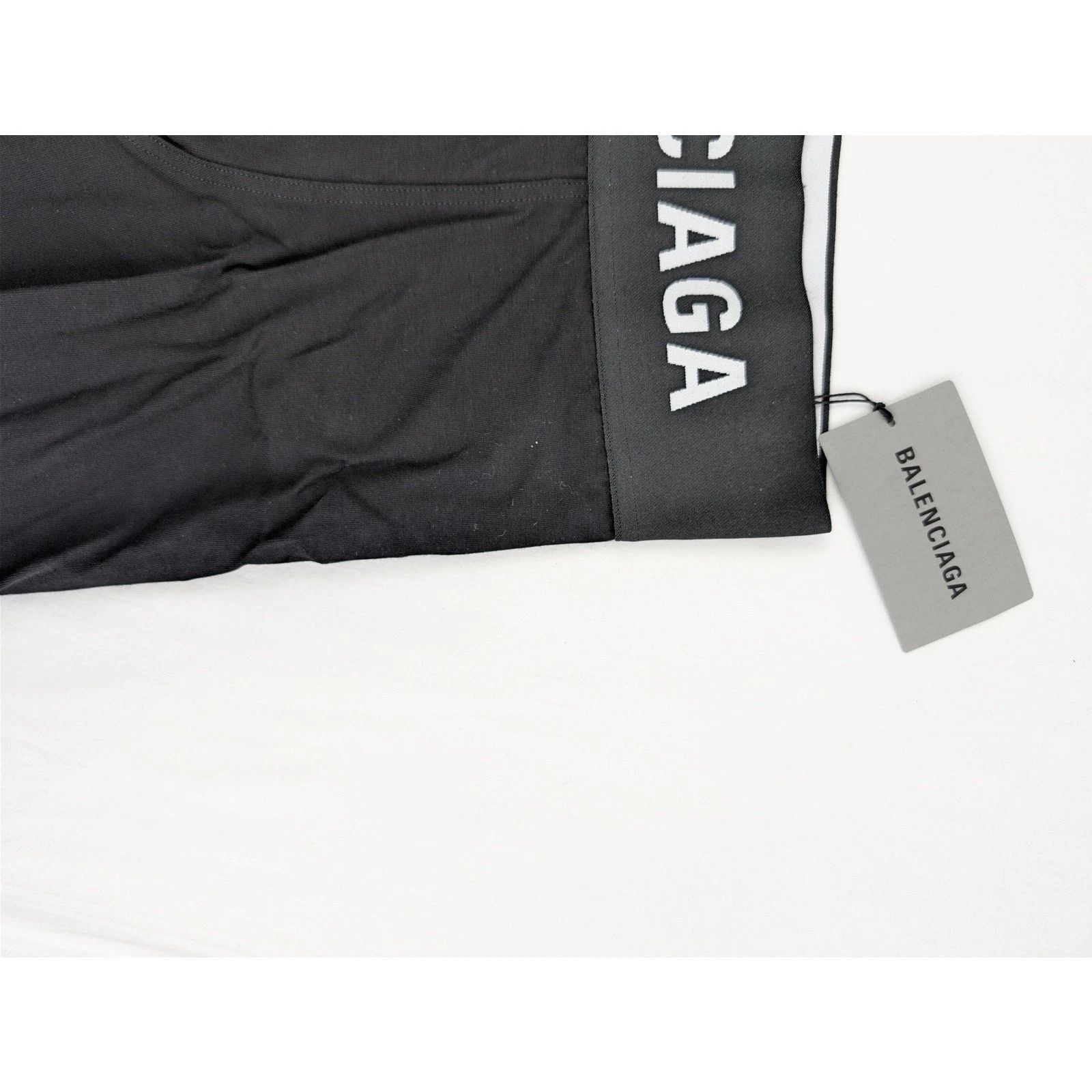 Balenciaga o1rshd1 Q:2 / Size: XL / Midway Boxer Brief Shorts in Black Size US 36 / EU 52 - 4 Thumbnail