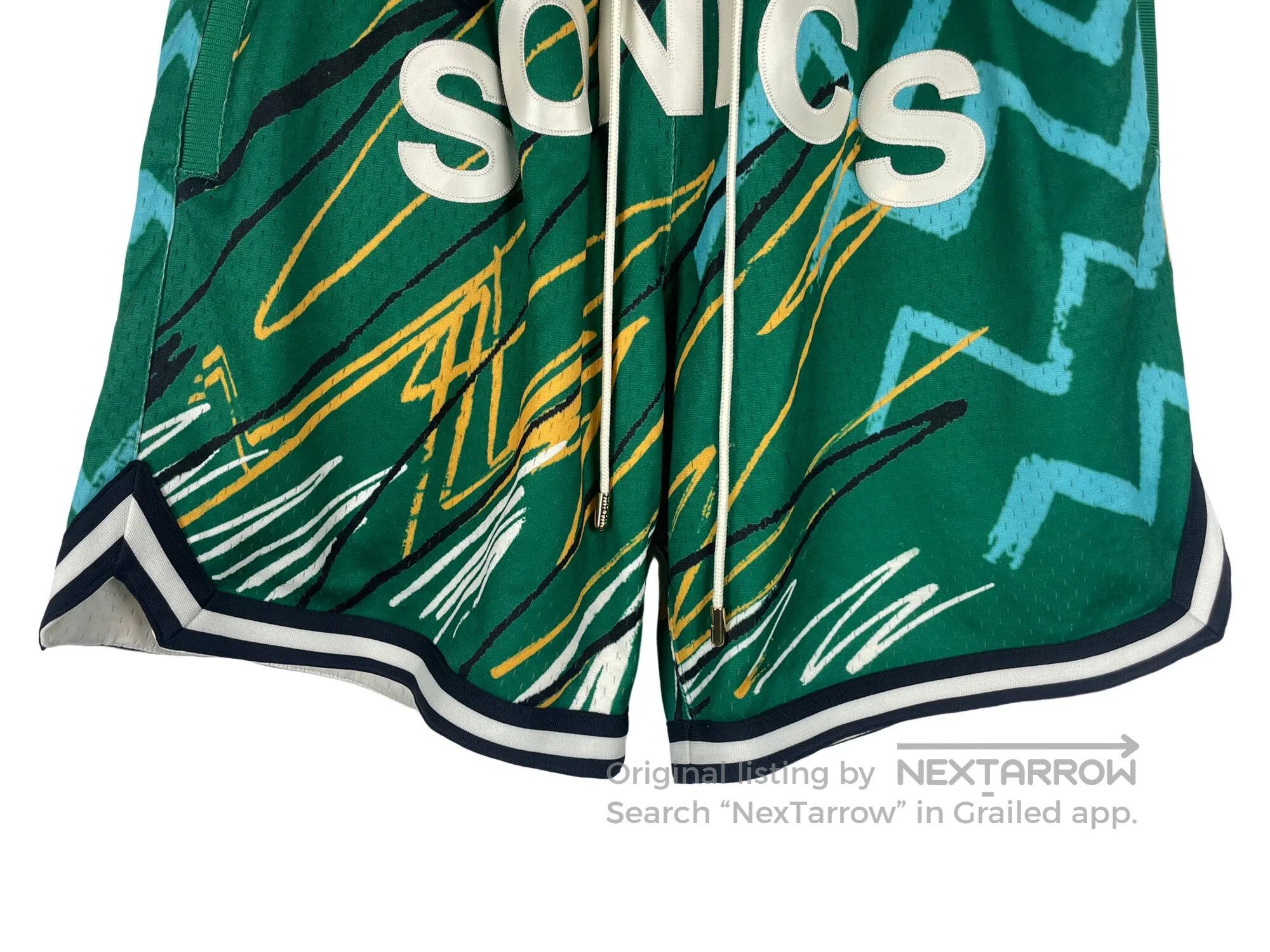 Just Don Just Don size M Supersonic Green Shorts Size US 27 - 4 Thumbnail