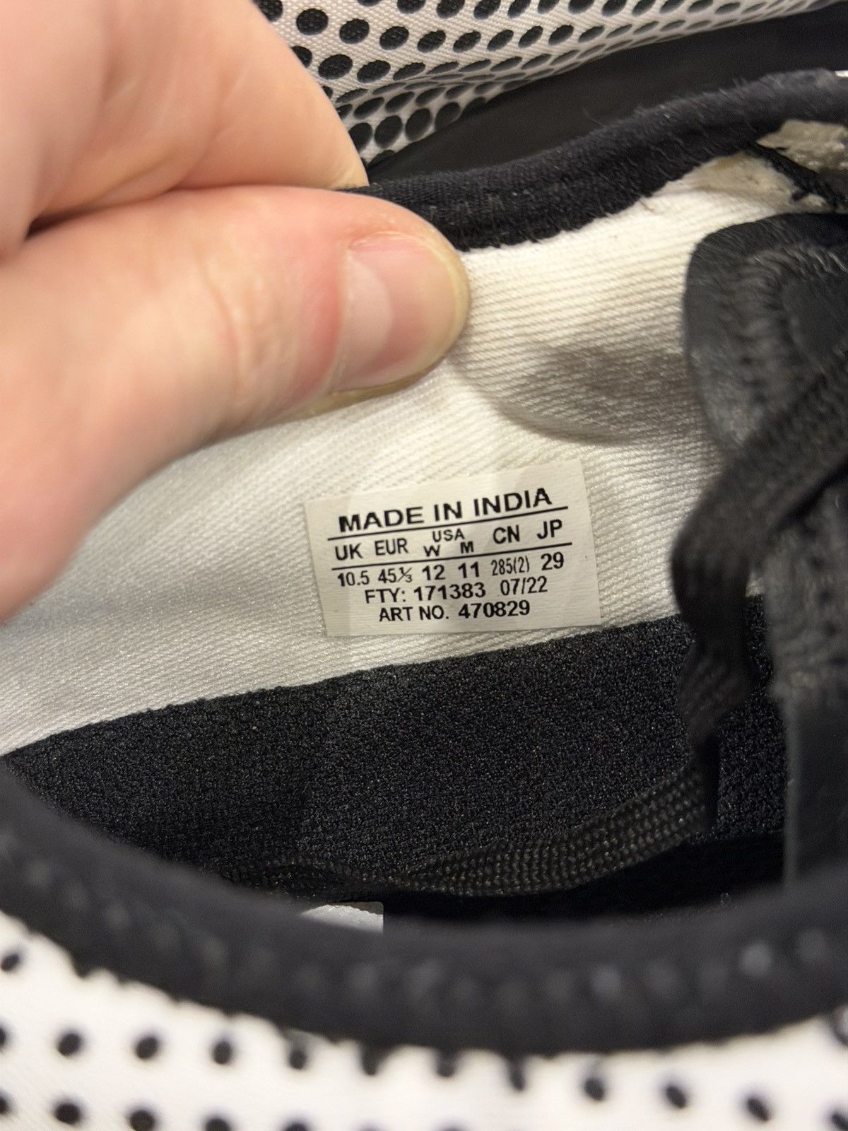 Salomon Salomon x CDG SR901E Re CO - White/Black Size US 11 / EU 44 - 6 Thumbnail