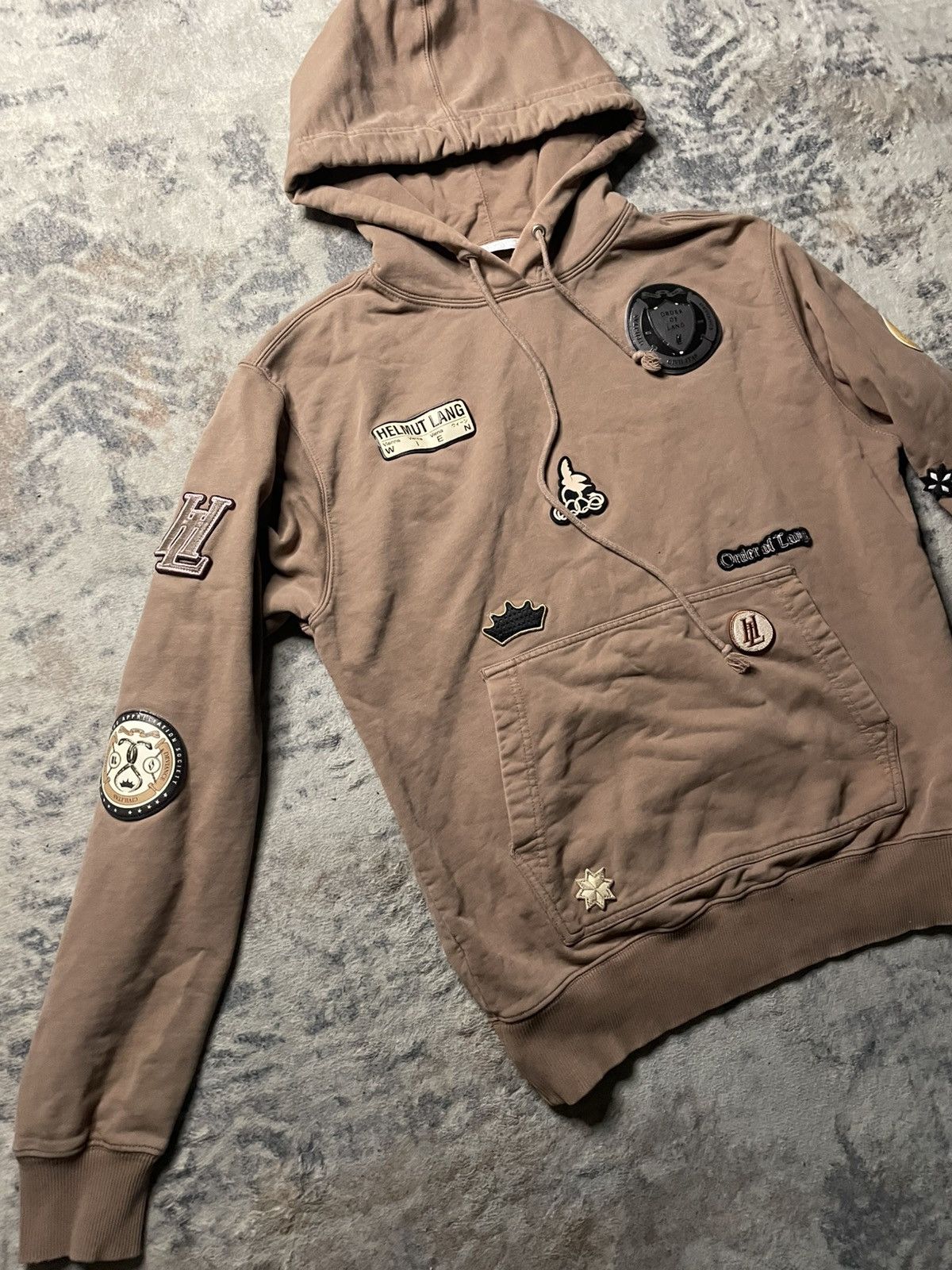 Helmut Lang Helmut Lang Patch Hoodie Size US XS / EU 42 / 0 - 3 Thumbnail