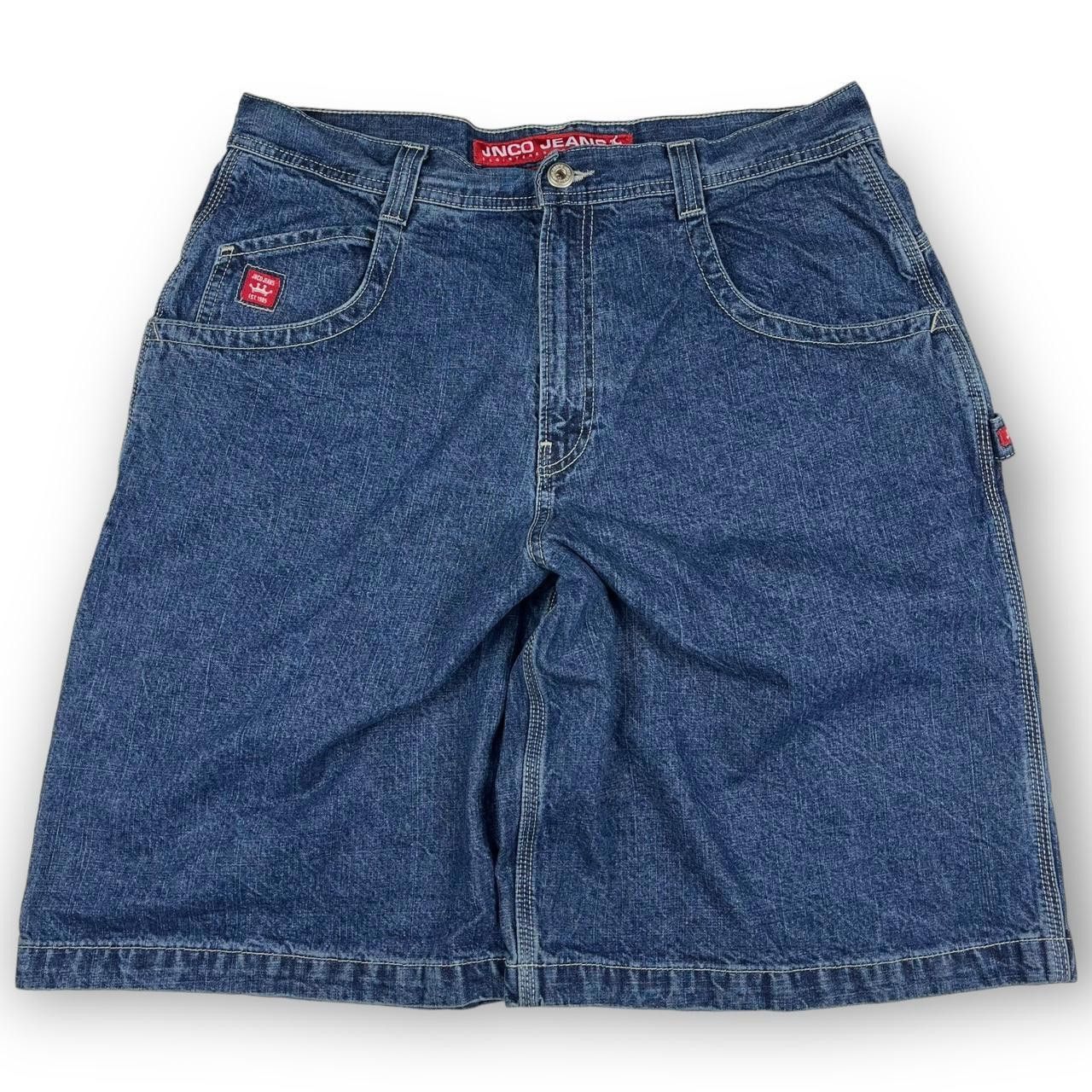 JNCO JNCO Men's Blue Shorts Size US 36 / EU 52 - 3 Thumbnail