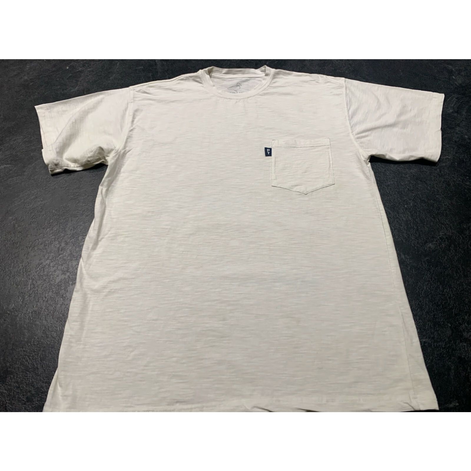Vintage Properly Tied Short Sleeve T-Shirt Mens Medium White Stained Size US M / EU 48-50 / 2 - 1 Thumbnail
