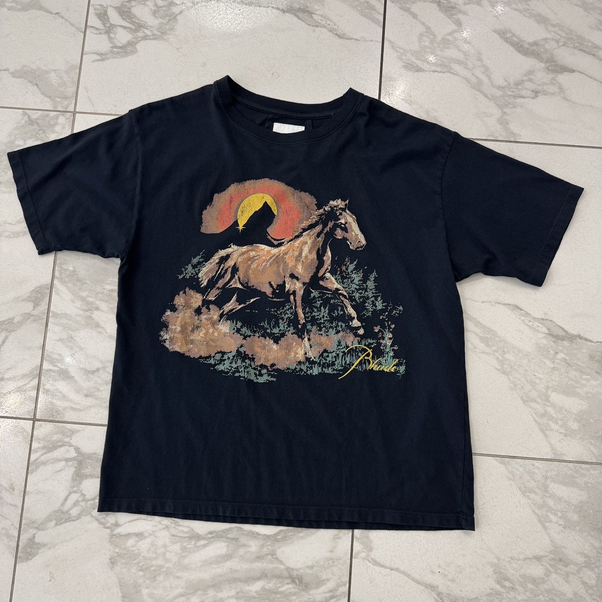 Rhude Rhude Santos Tee Size S Size US S / EU 44-46 / 1 - 1 Thumbnail