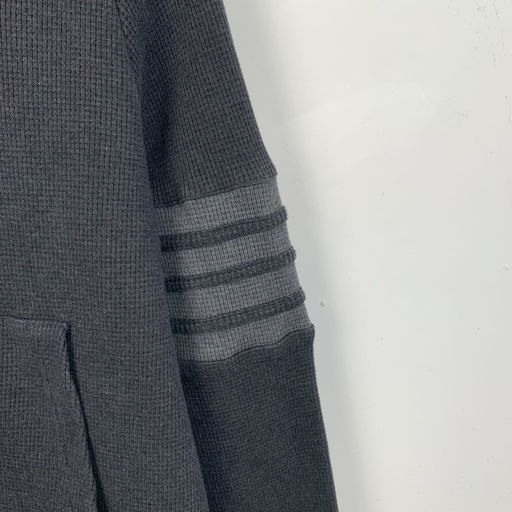 Thom Browne [Thom Browne] Black 4-Bar Stripe Hooded Zip Sweatshirt 2 Size US M / EU 48-50 / 2 - 11 Thumbnail