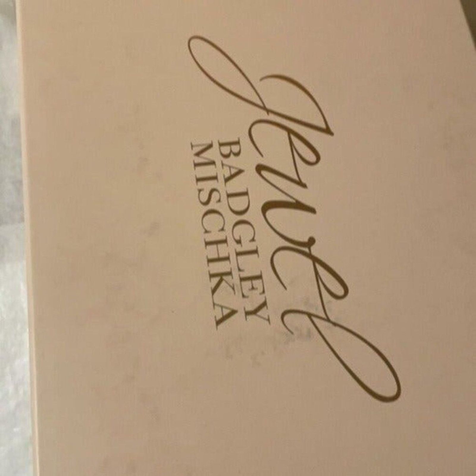Badgley Mischka Badgley Mischka Metallic and rhinestone sandals silver 7.5 Size US 7.5 / IT 37.5 - 3 Thumbnail