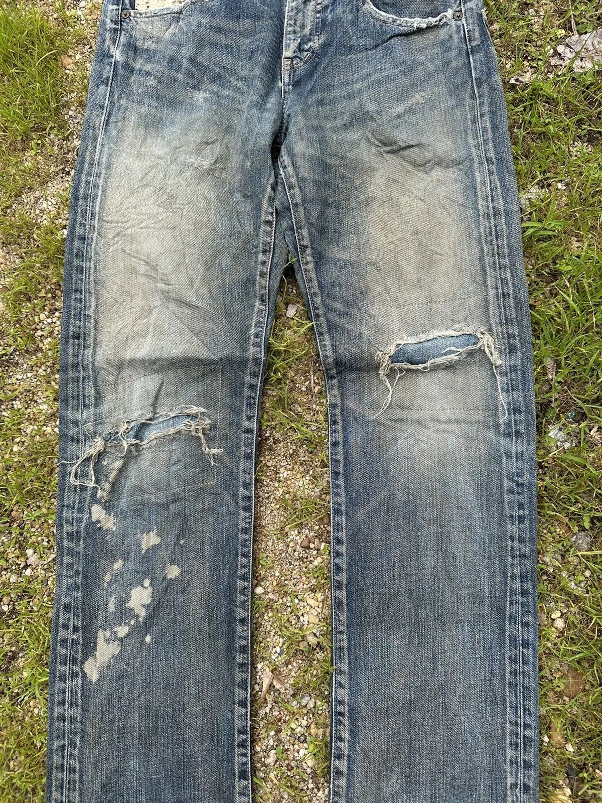 If Six Was Nine SOUL OF FREEDOM ‘’MADE IN HEAVEN’’ JEANS RIPPED DENIM PANTS Size US 31 - 2 Thumbnail