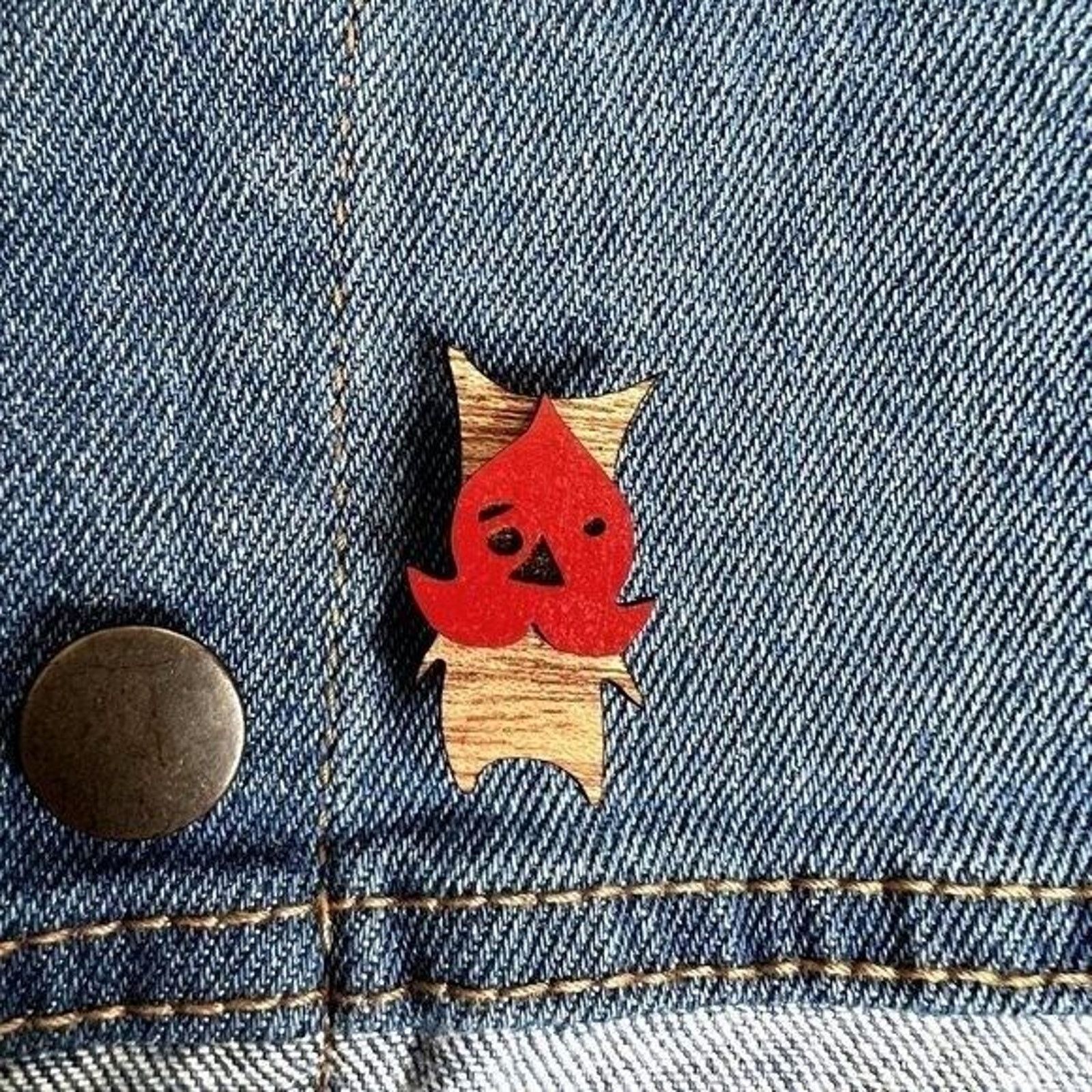Nintendo Zelda Korok Walton Pin Size ONE SIZE - 1 Thumbnail