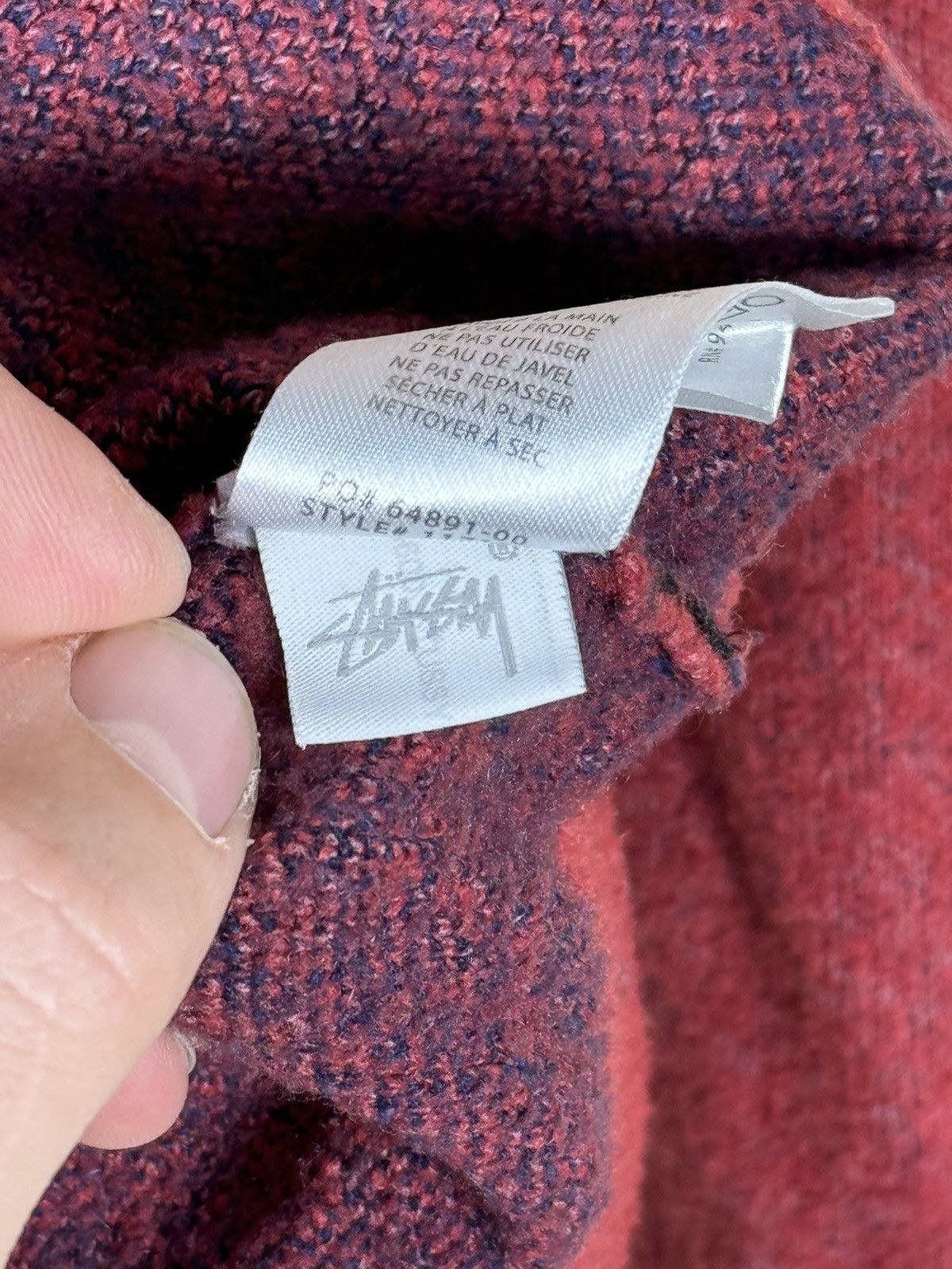 Stussy Stussy SPORT knit sweater Size US M / EU 48-50 / 2 - 6 Thumbnail