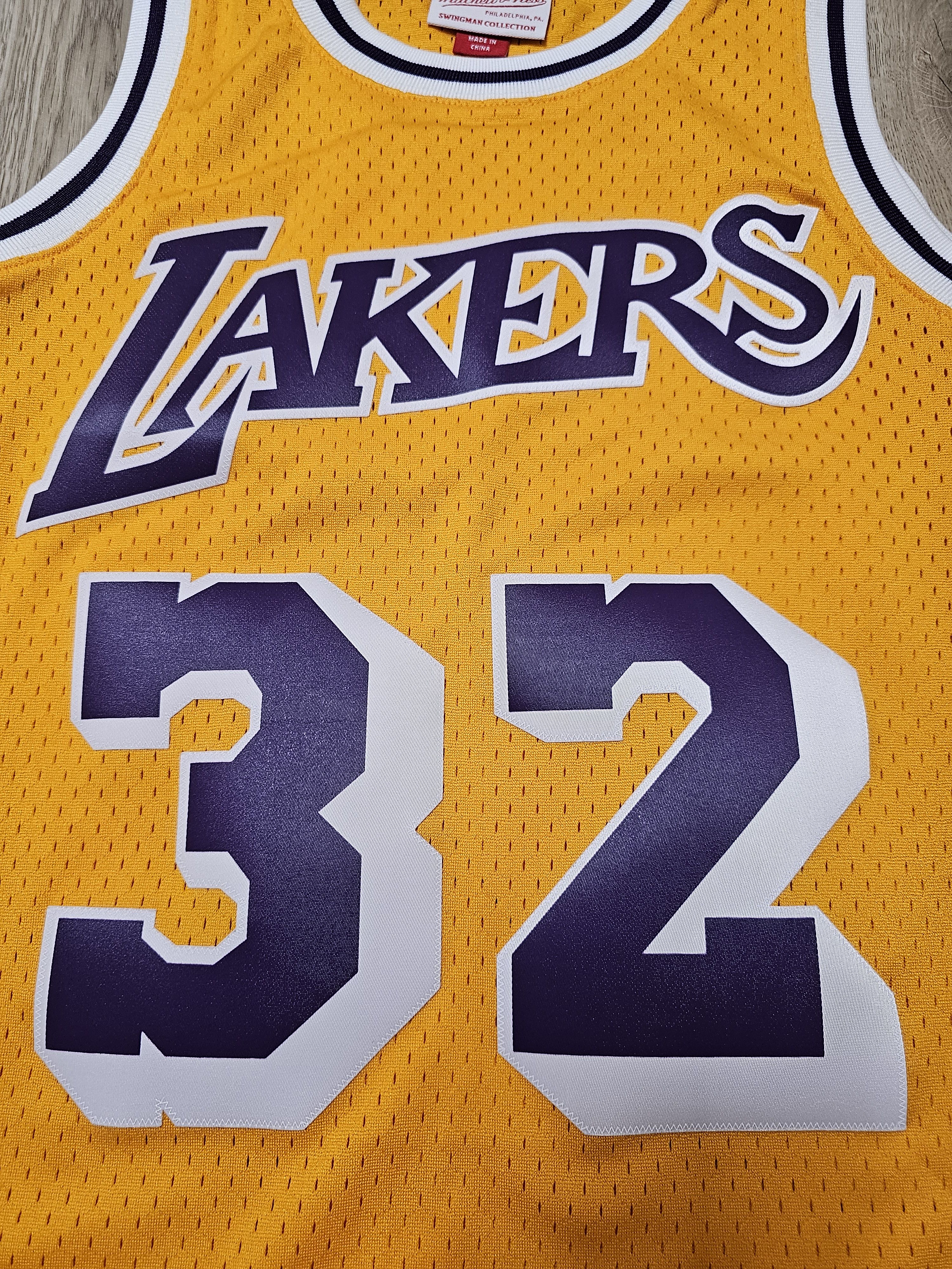 Mitchell & Ness × NBA × Vintage MAGIC JOHNSON 1984 JERSEY LAKERS JERSEY BASKETBALL SHIRT Size US S / EU 44-46 / 1 - 3 Thumbnail