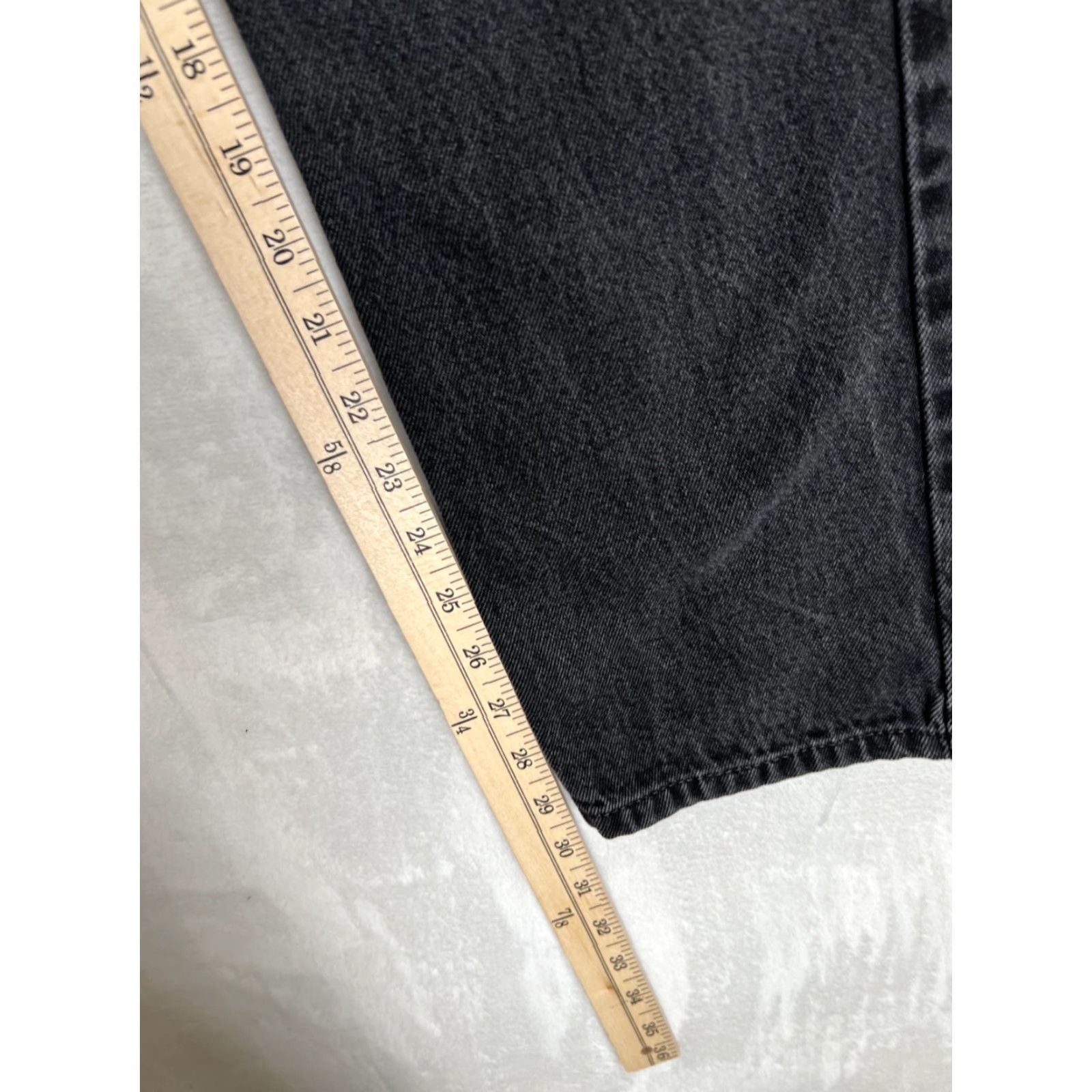 Levi's VINTAGE Levi’s 505 Jeans Black Denim Regular 36x30 29in Inseam 5-Pocket Grunge 90s USA Men Size US 32 / EU 48 - 2 Thumbnail