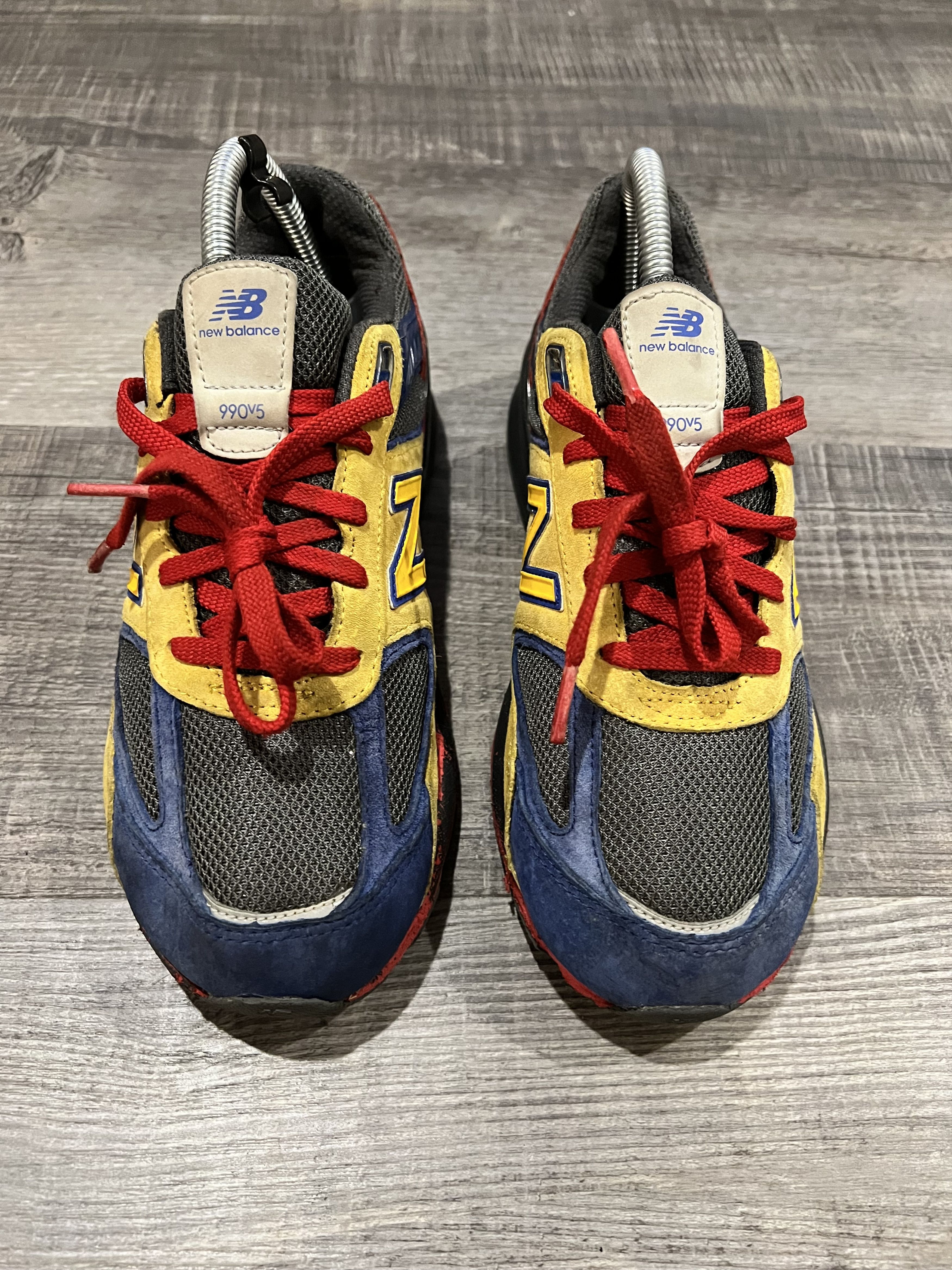New Balance × Vintage NEW BALANCE • 990v5 "EAT" (5.5M) Size US 5.5 / EU 38 - 5 Thumbnail