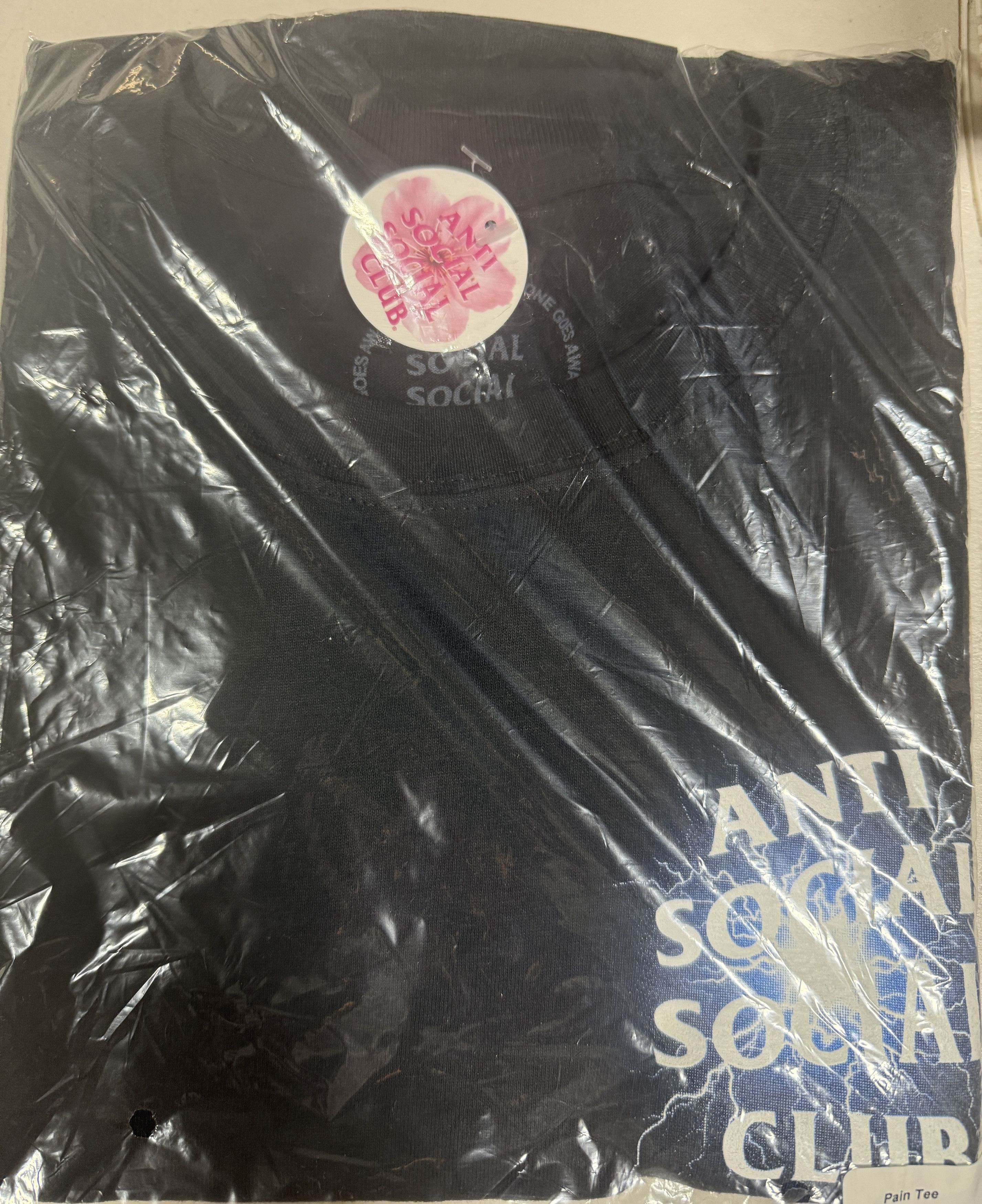 Anti Social Social Club Anti Social Social Club Pain Glow In The Dark Tee (S) Size US S / EU 44-46 / 1 - 3 Thumbnail