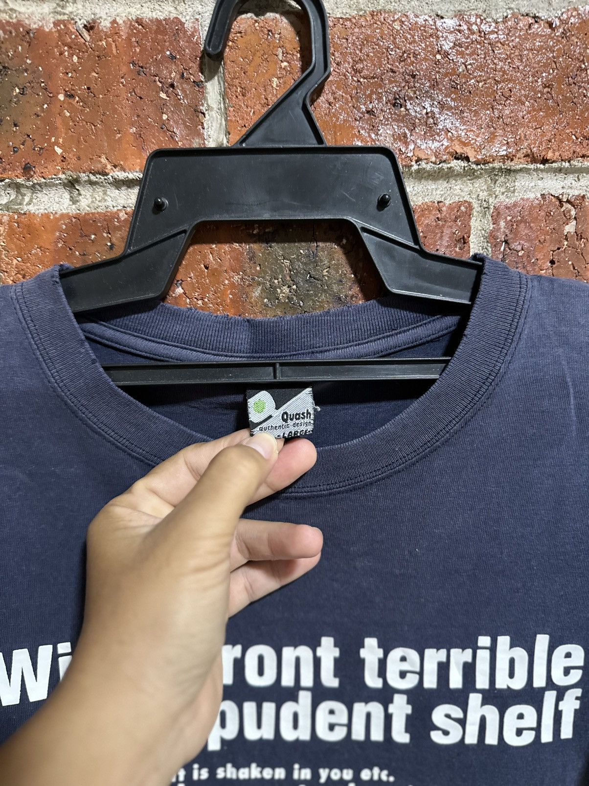 Sears Vintage Will a Front Terrible Impudent Shelf Faded Tee Size US L / EU 52-54 / 3 - 3 Thumbnail