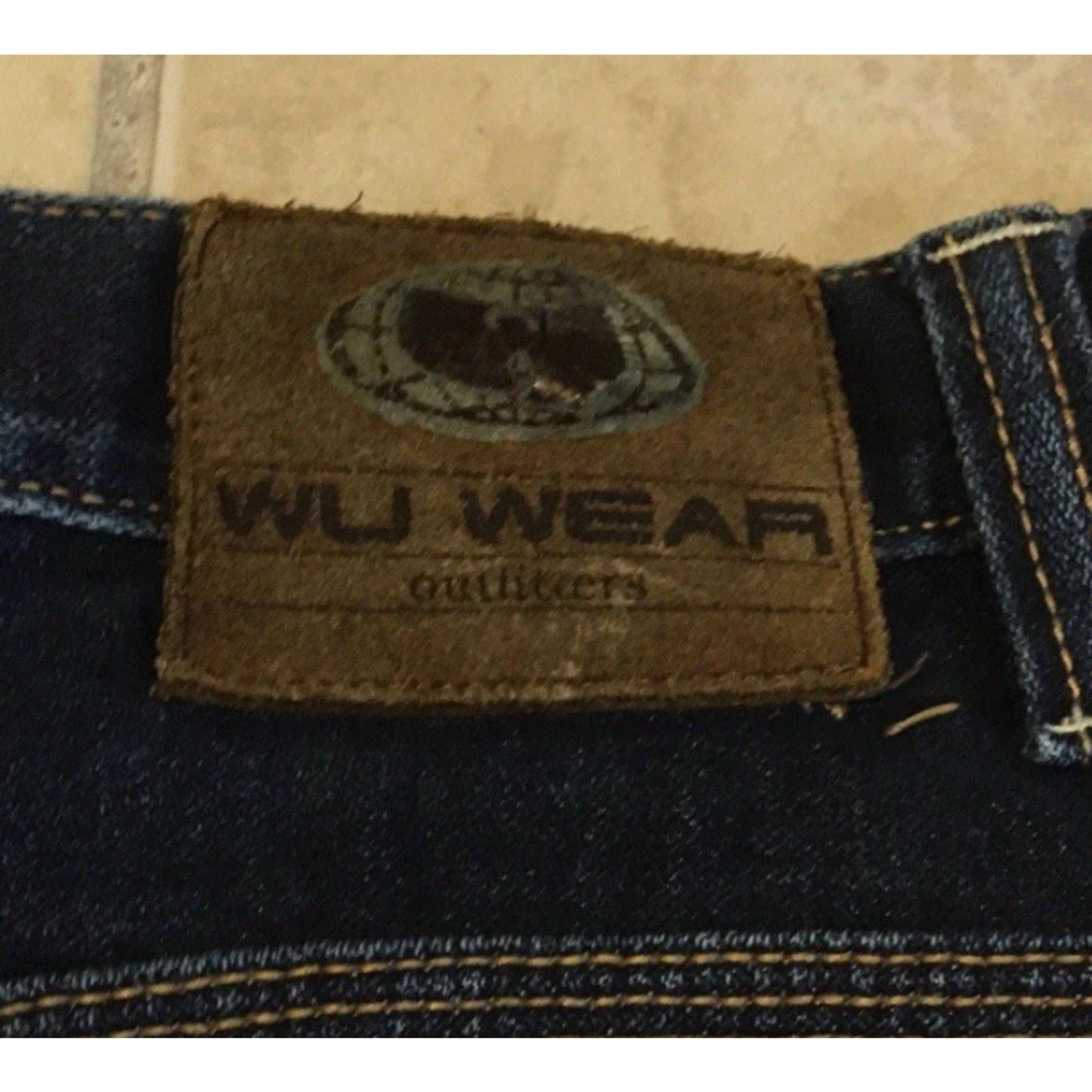 Vintage VINTAGE Wu Wear 90s Denim Jeans Baggy 40/31 Blue Hip Hop NYC Rap Distressed Relaxed Men's Jeans Size US 40 / EU 56 - 6 Thumbnail