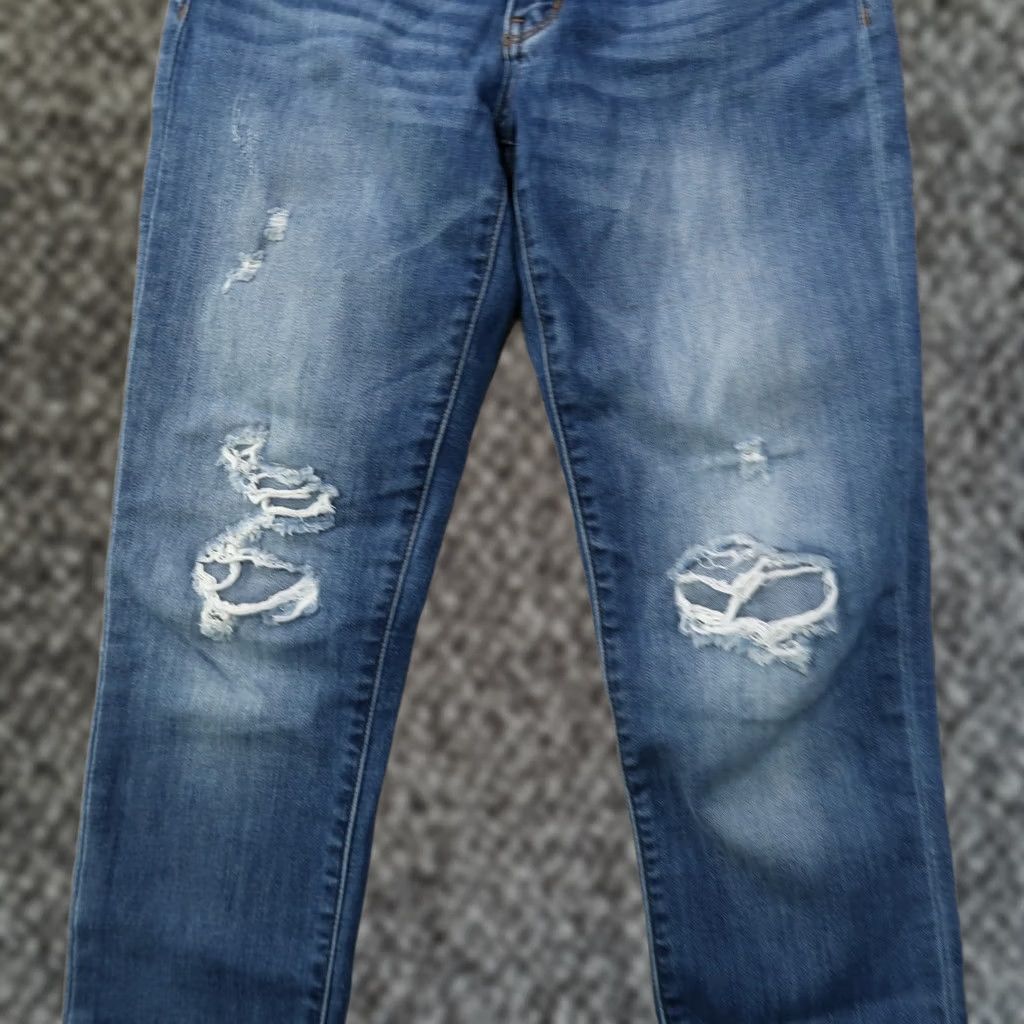 Denime VINTAGE Judy Blue Boyfriend Jeans Women's 3/26 Blue Stretch Denim Jeans Size 26" / US 2 / IT 38 - 1 Thumbnail