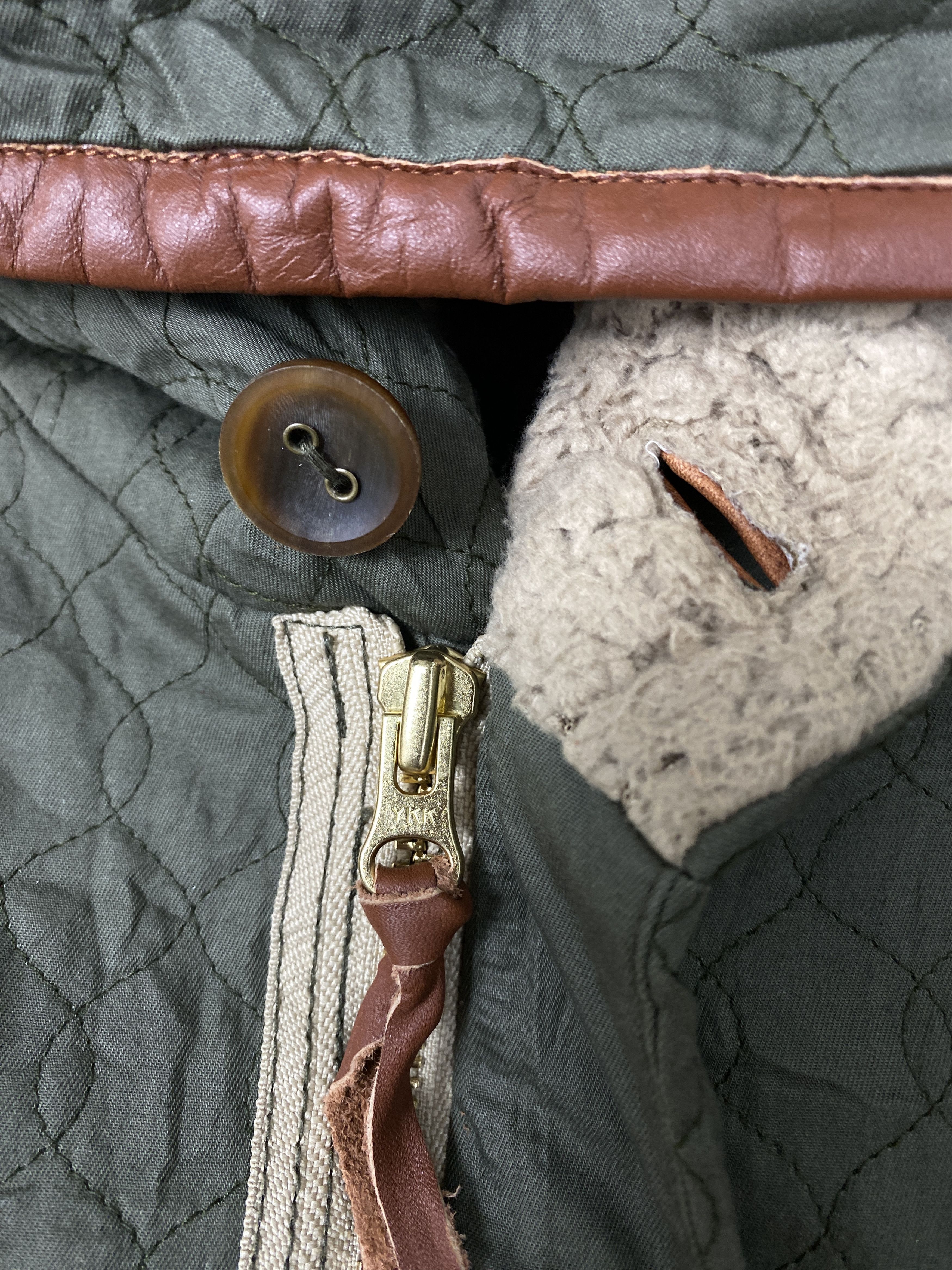Japanese Brand Vintage Pallas Palace Quilted Jacket sherpa lining J2021 Size US S / EU 44-46 / 1 - 3 Thumbnail