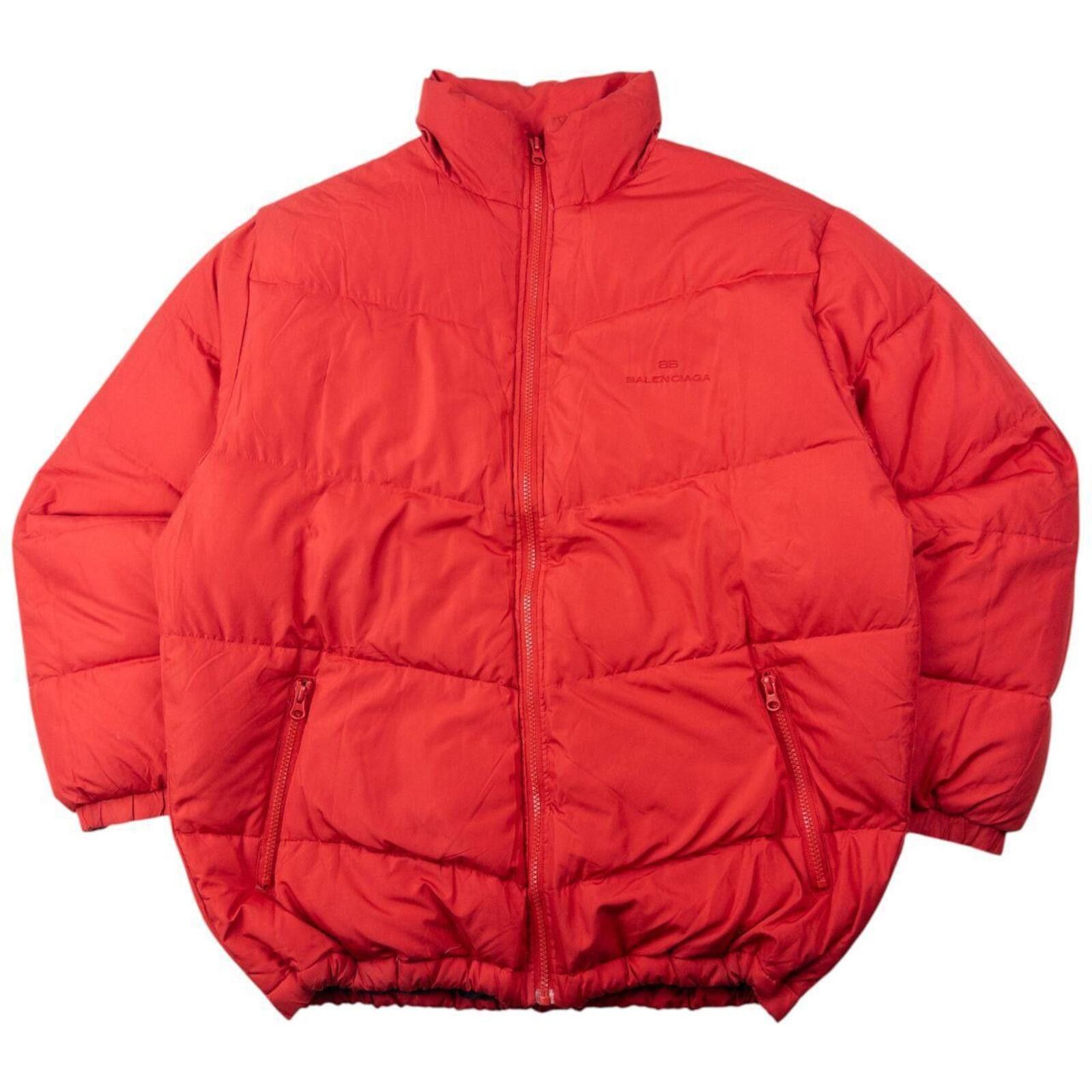 Balenciaga Vintage 90s Balenciaga Zip Up Puffer Jacket Size L Size US L / EU 52-54 / 3 - 1 Thumbnail