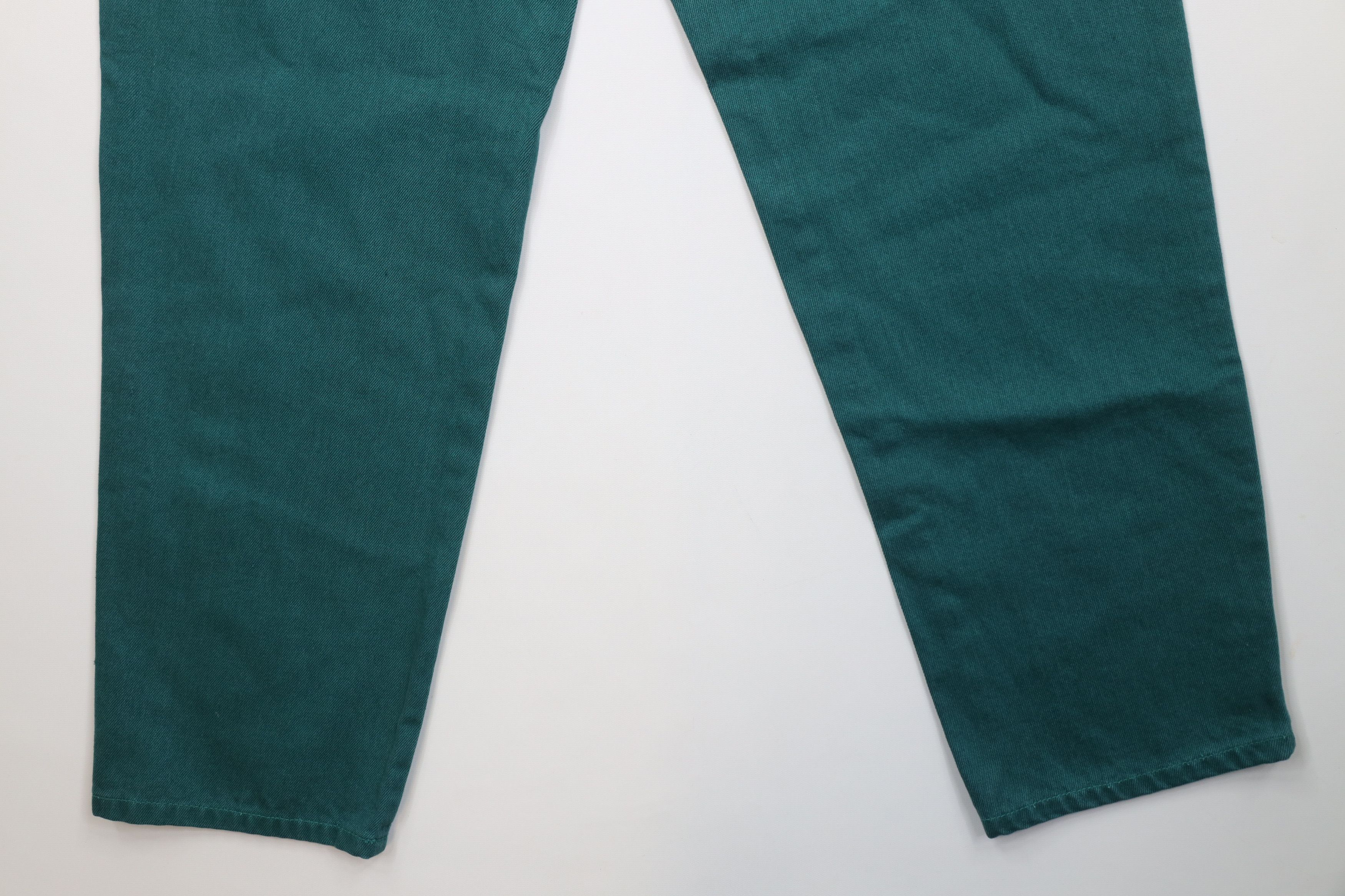 Vintage Deadstock Vintage 90s Streetwear Fit Skateboard Jeans Green Size US 32 / EU 48 - 14 Thumbnail